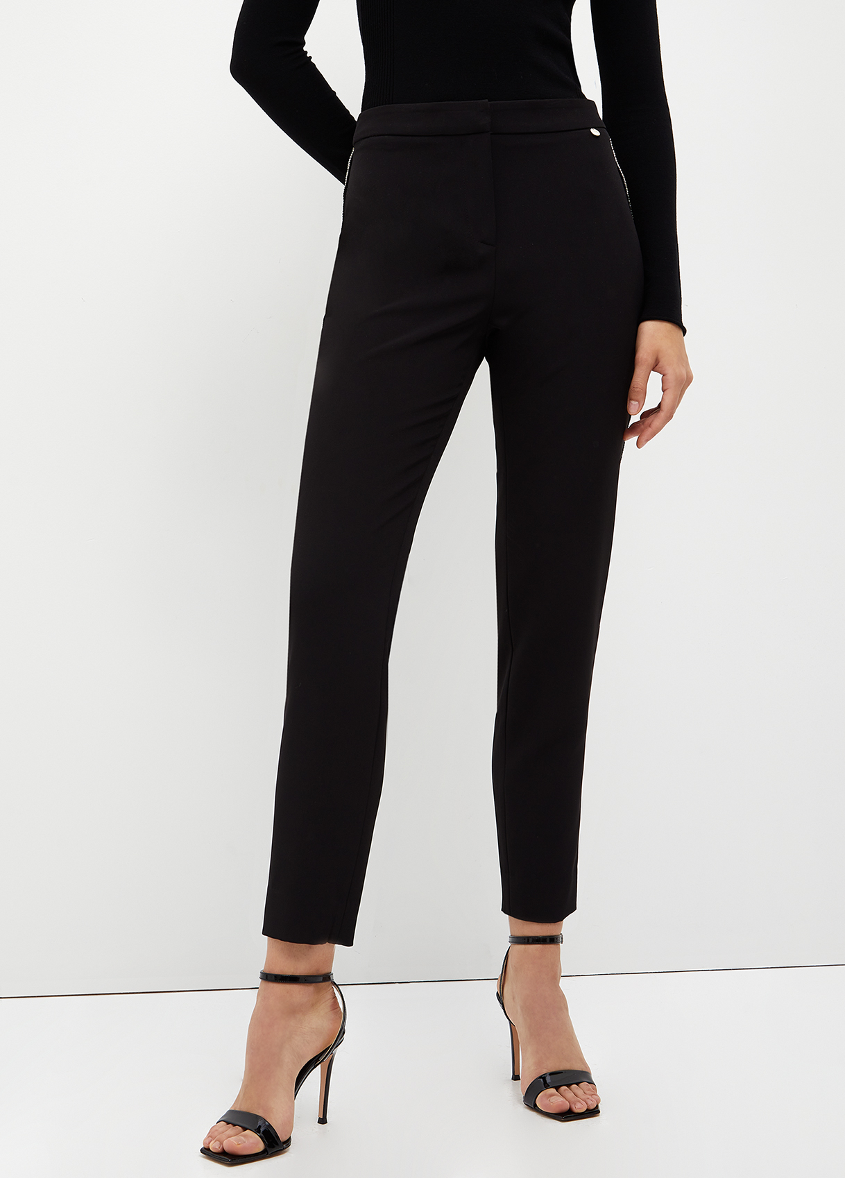 Liujo Pantalon Élégant Avec Strass