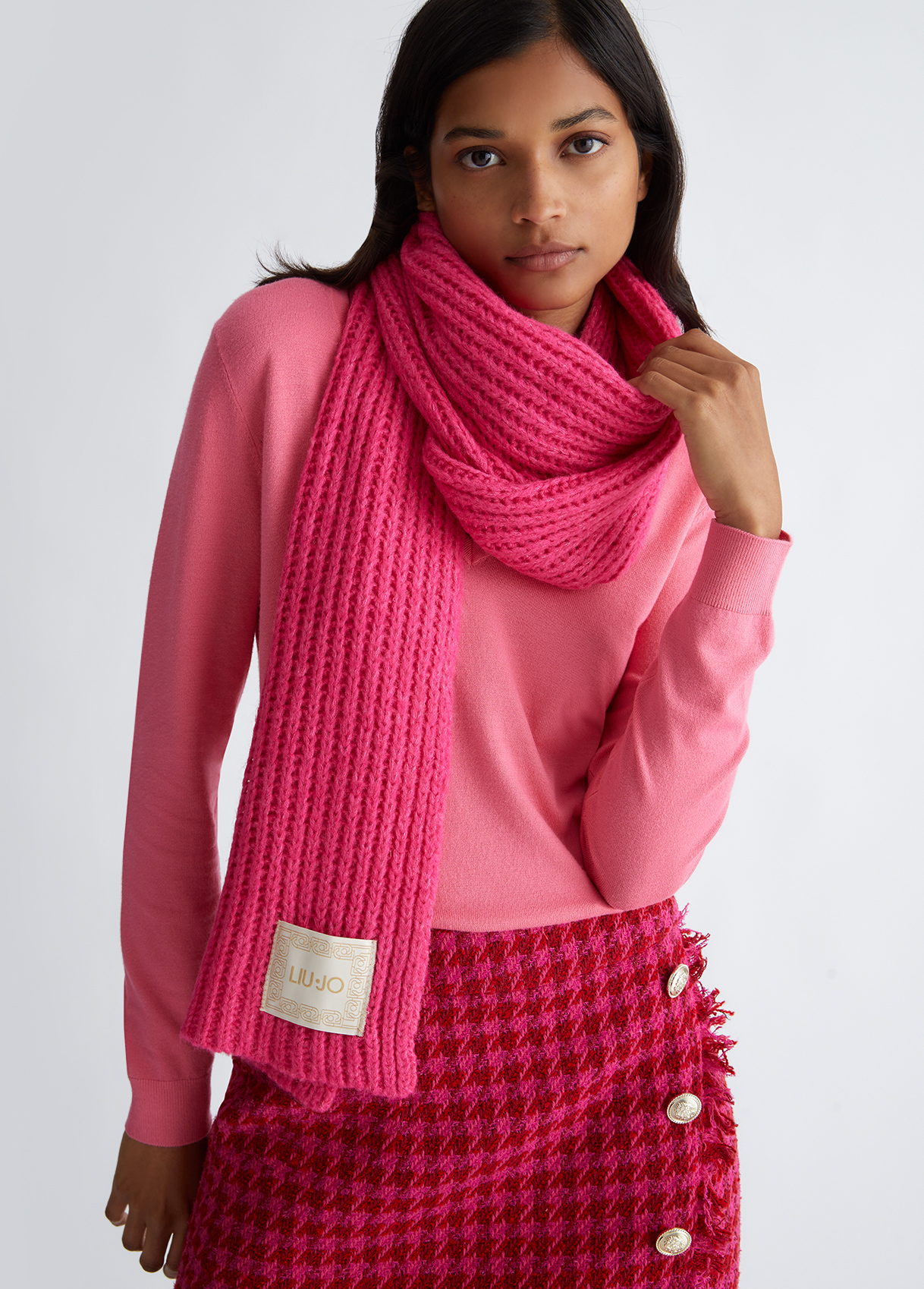 Liujo Écharpe En Laine Mélangée