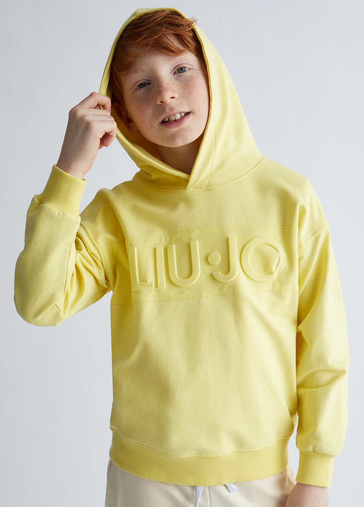 Liujo Sweat À Capuche Avec Logo