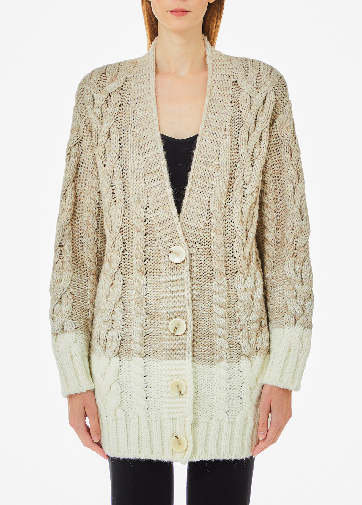 Liu Jo Cardigan En Laine Et Alpaga