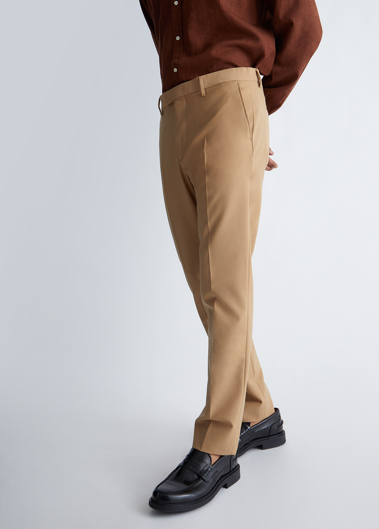 Liujo Pantalon Habillé Pour Homme En Drap De Laine