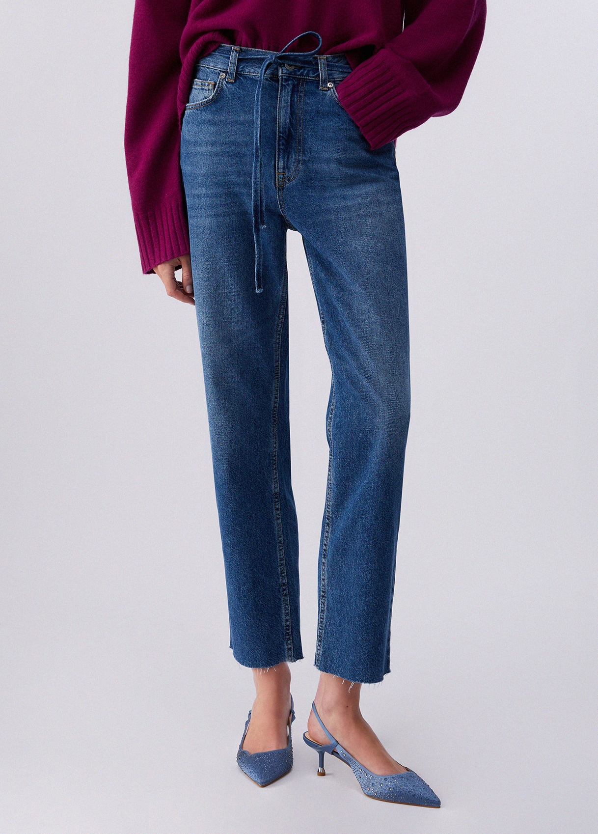Liu Jo Straight Jeans With Belt
