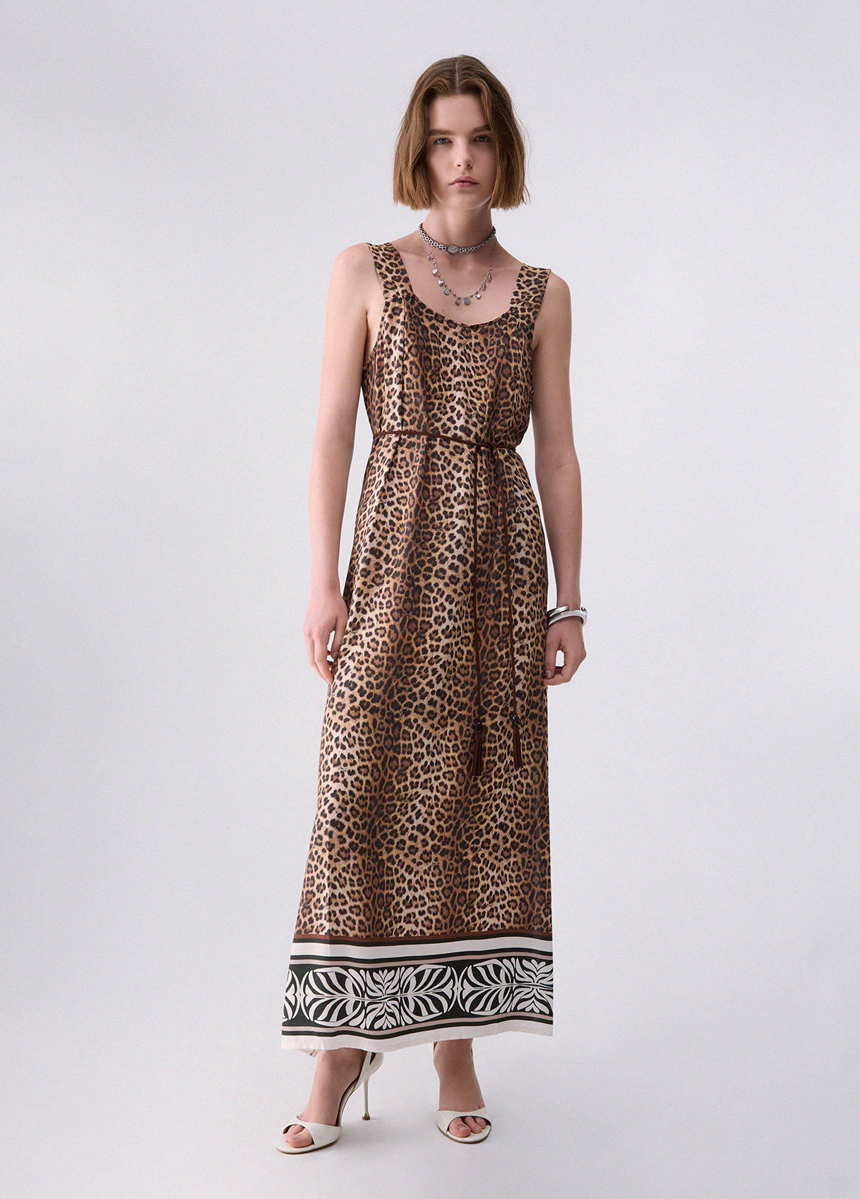 Liu Jo Long Animal-print Dress