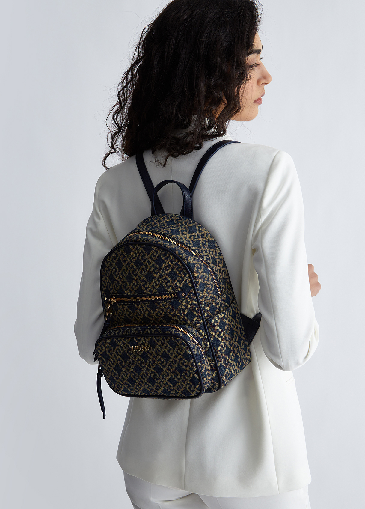Liujo Sac À Dos Avec Logo Jacquard