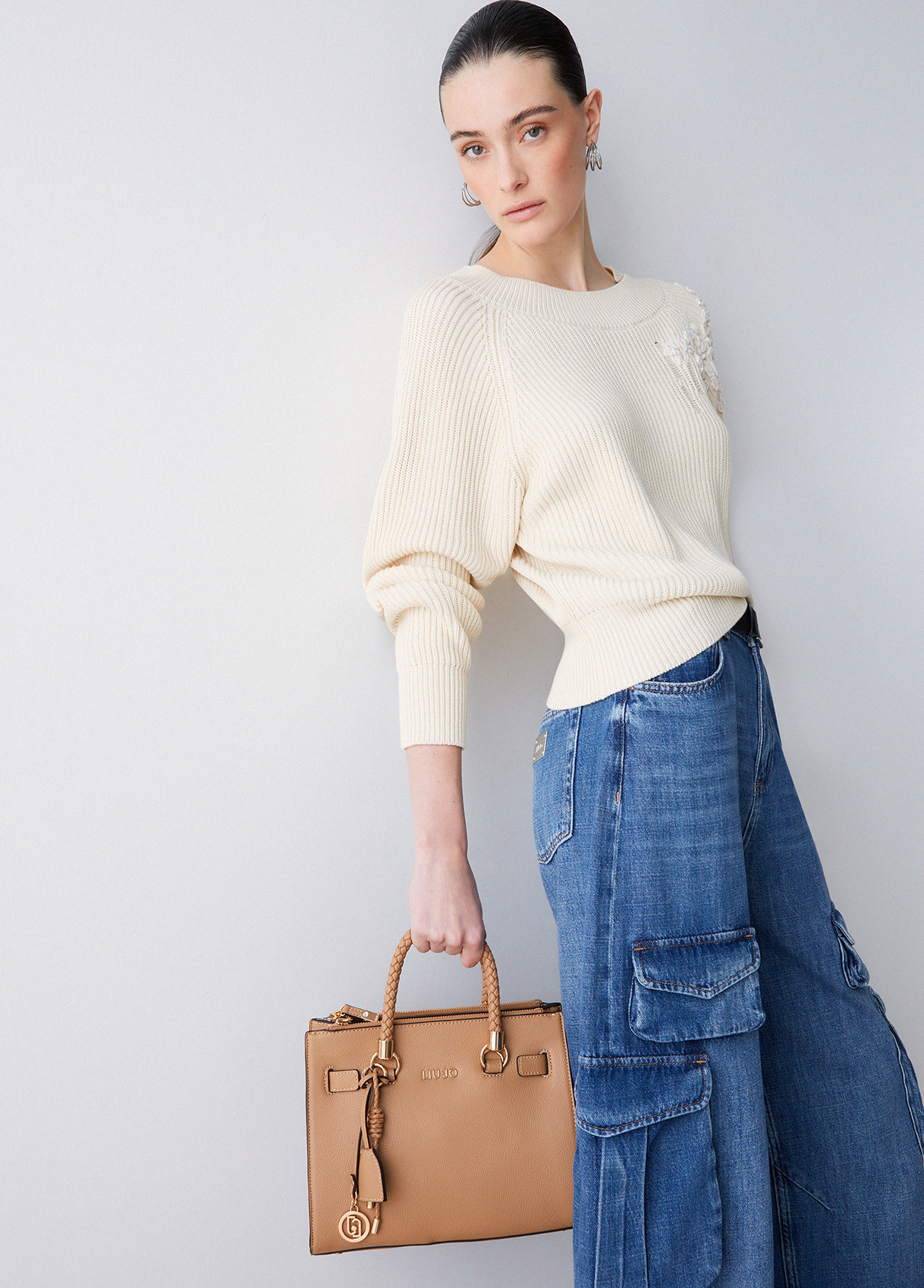 Liu Jo Small Satchel Bag With Charms