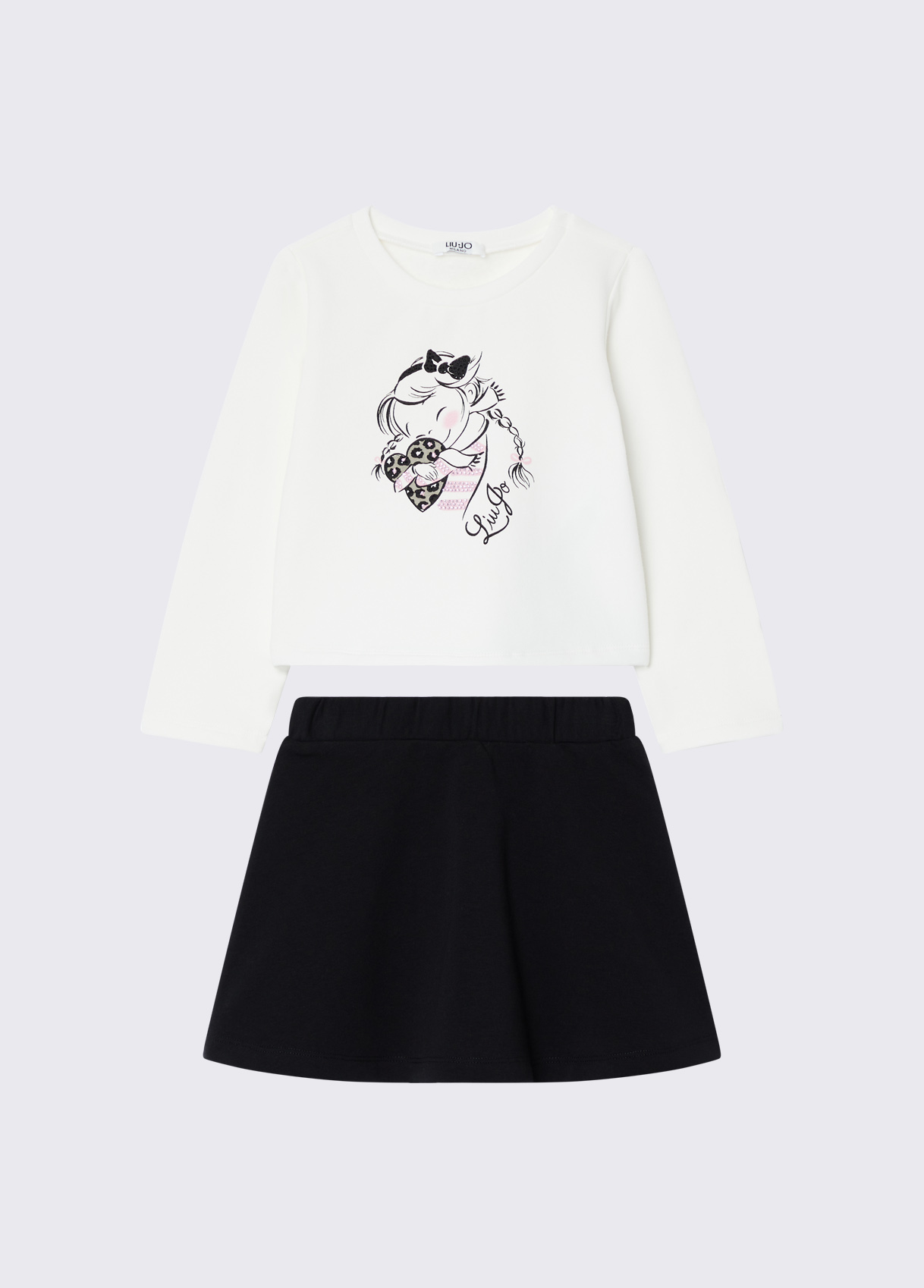 Liu Jo Ensemble Sweat Et Jupe