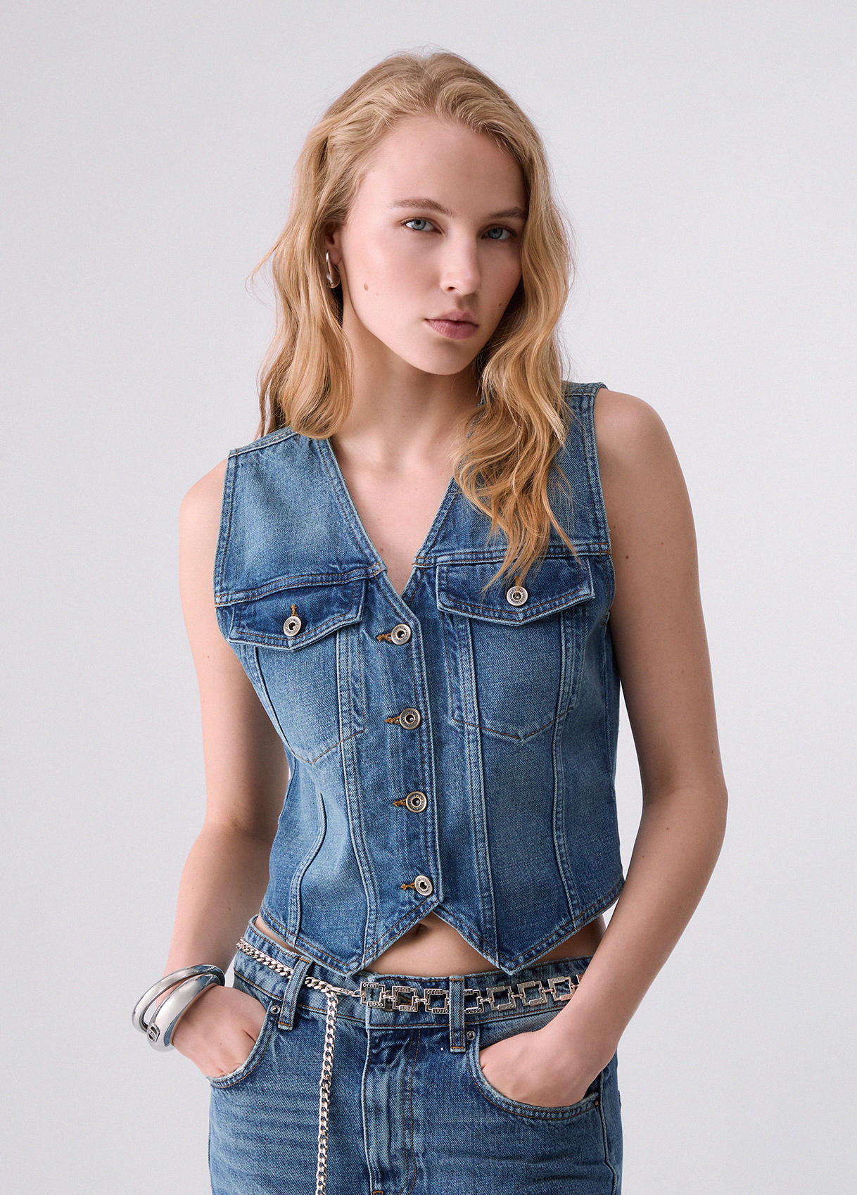 Liu Jo Denim Vest