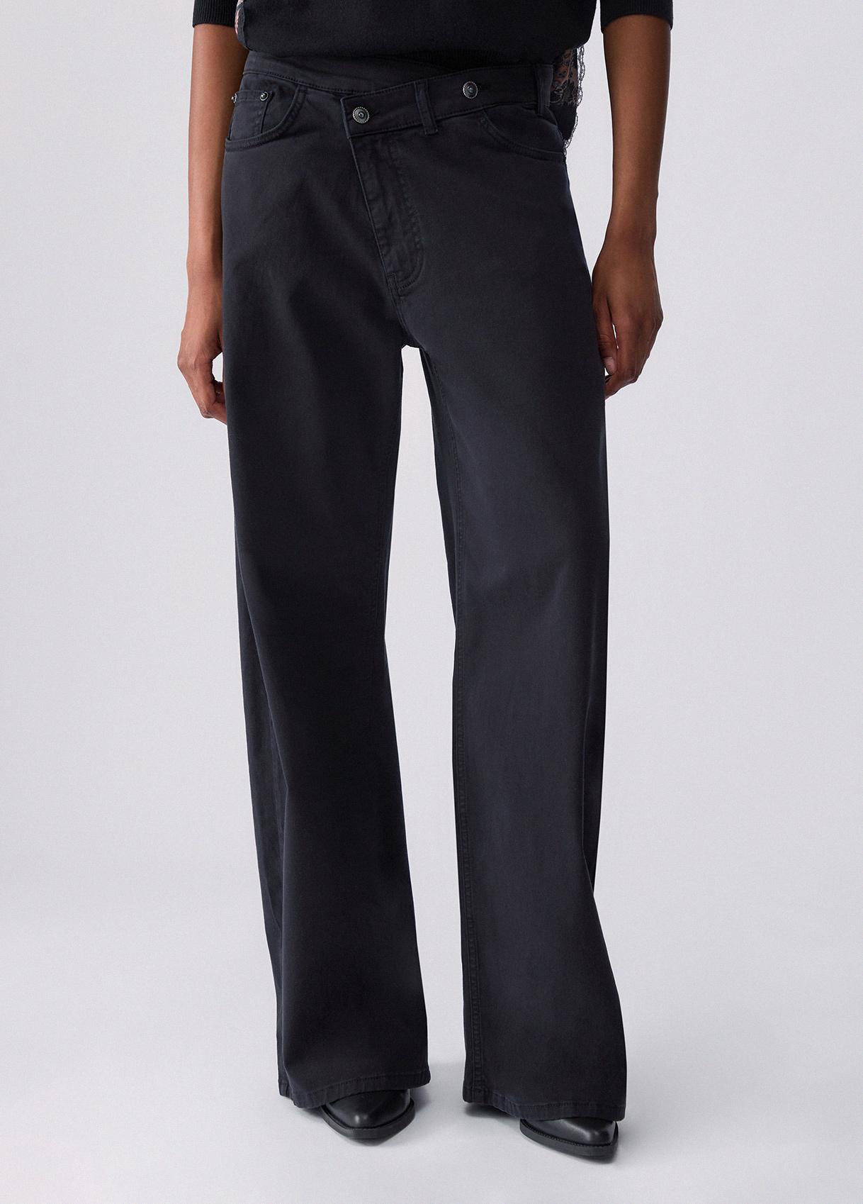 Liu Jo Pantalon Droit Amples