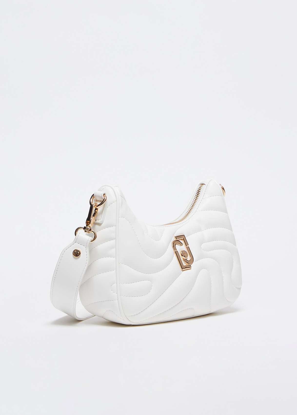 ショルダーバッグ・ポシェット LIU JO Women Shoulder Bags AA5063E0914 X0459 WHITE Small quilted crossbody bag colour white | Liu Jo