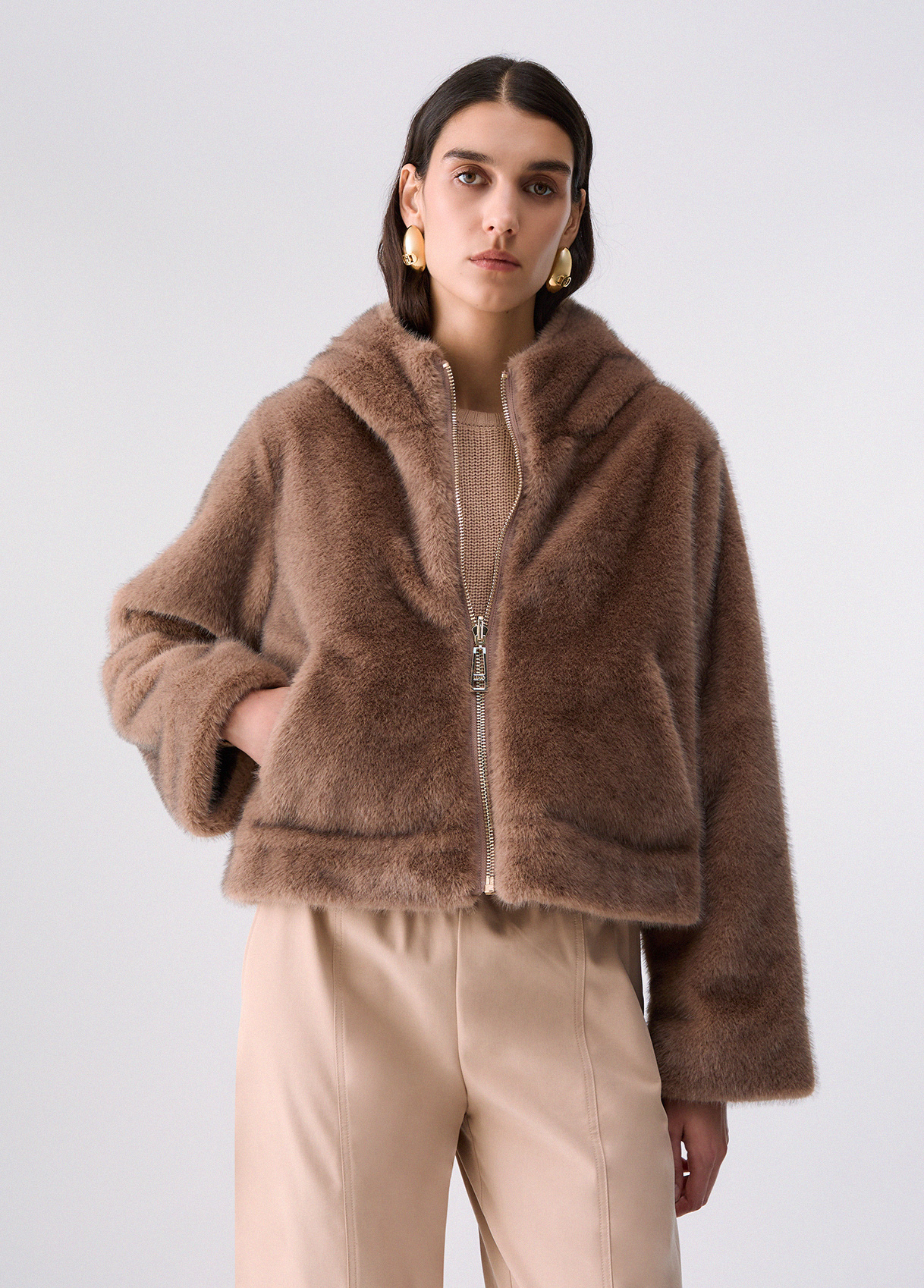 Liu Jo Reversible Teddy Jacket