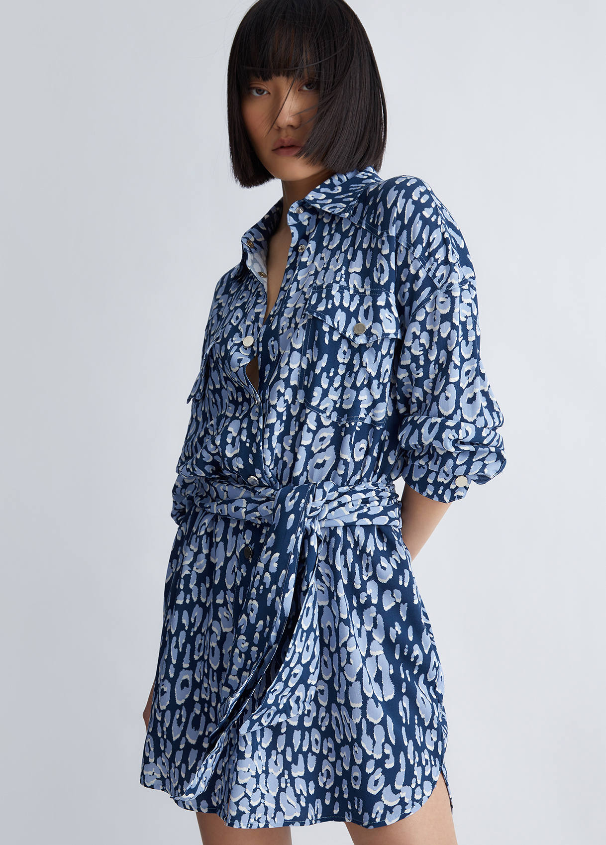 Liujo Robe Chemisier Avec Imprimé