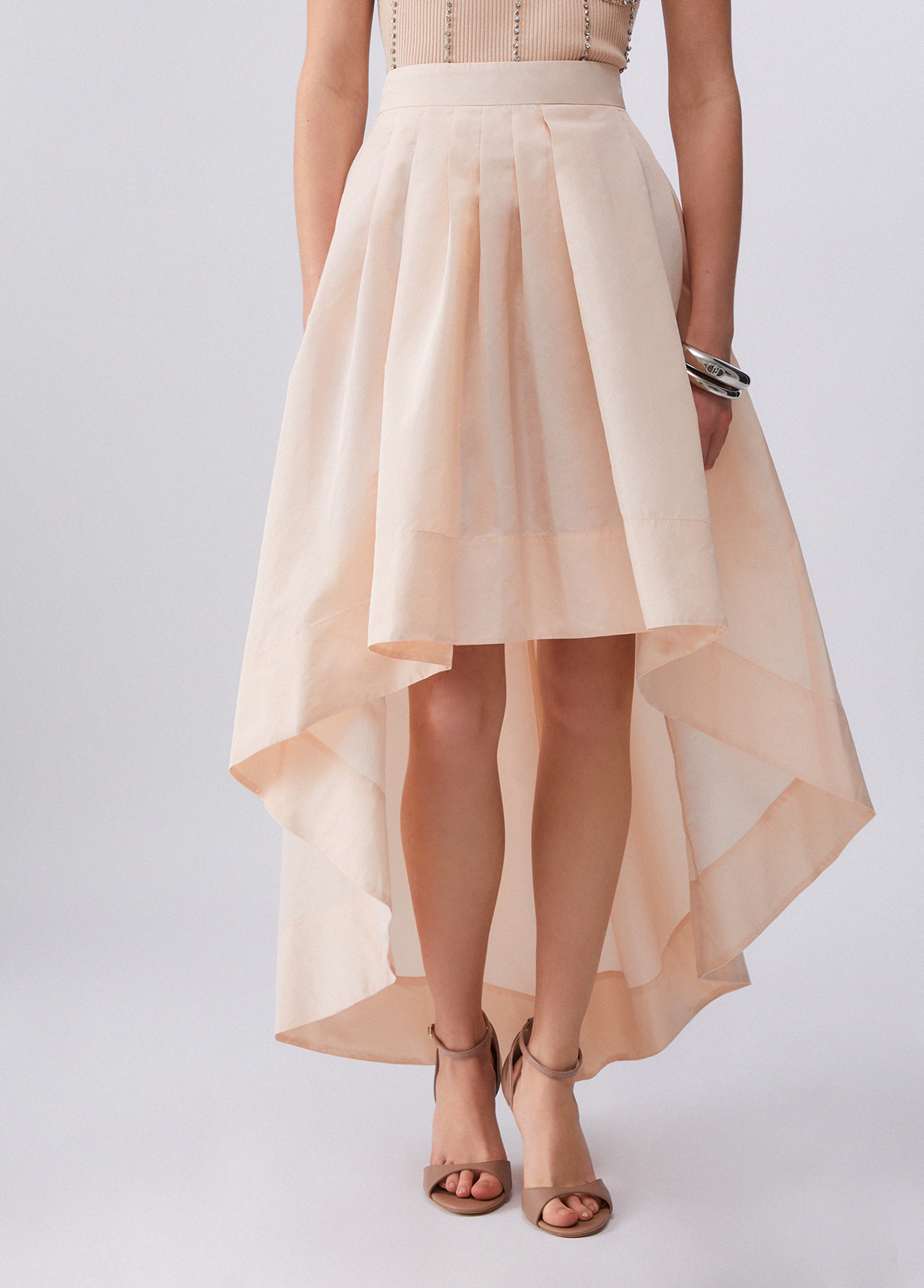 Liu Jo Elegant Taffeta Skirt