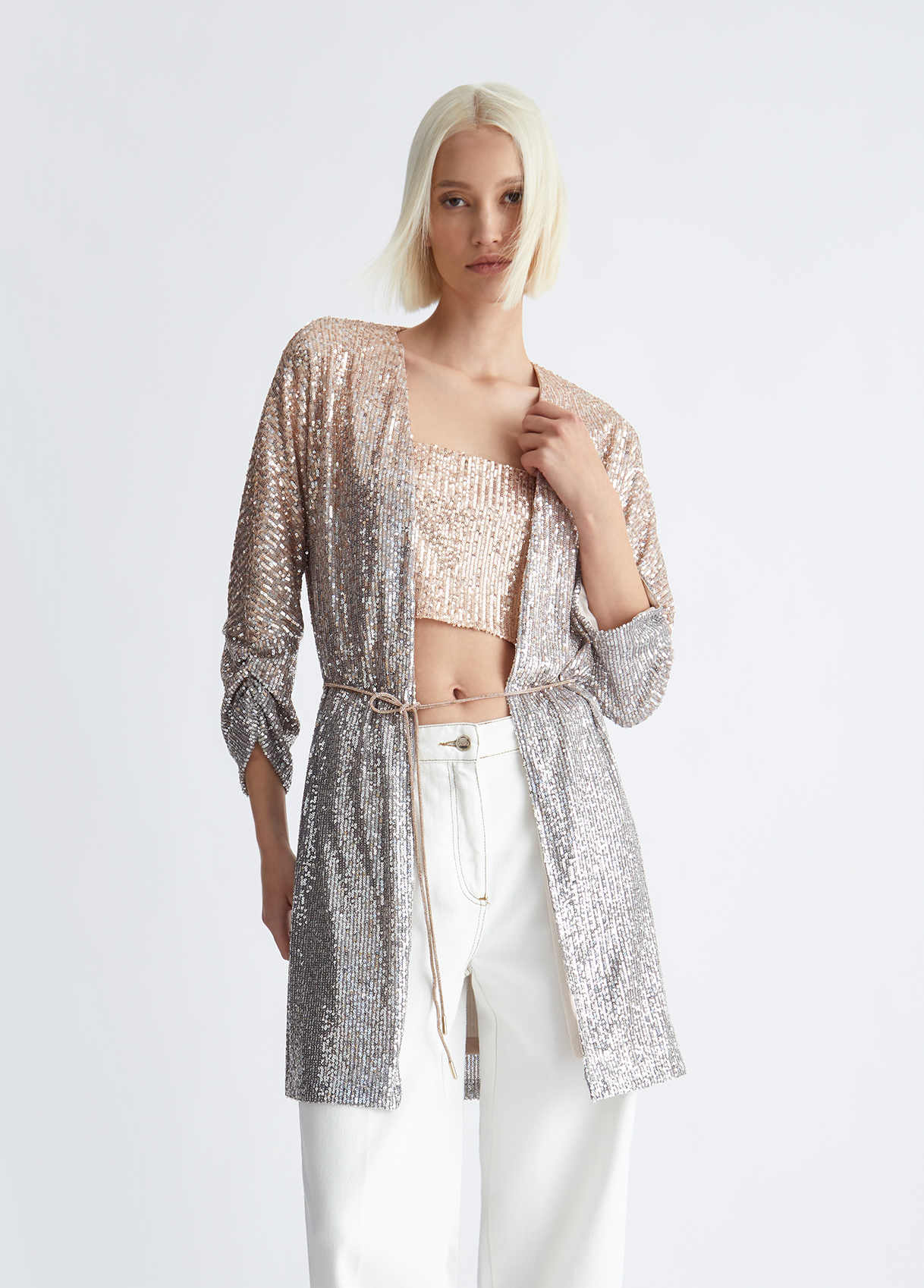 Liujo Kimono Avec Paillettes