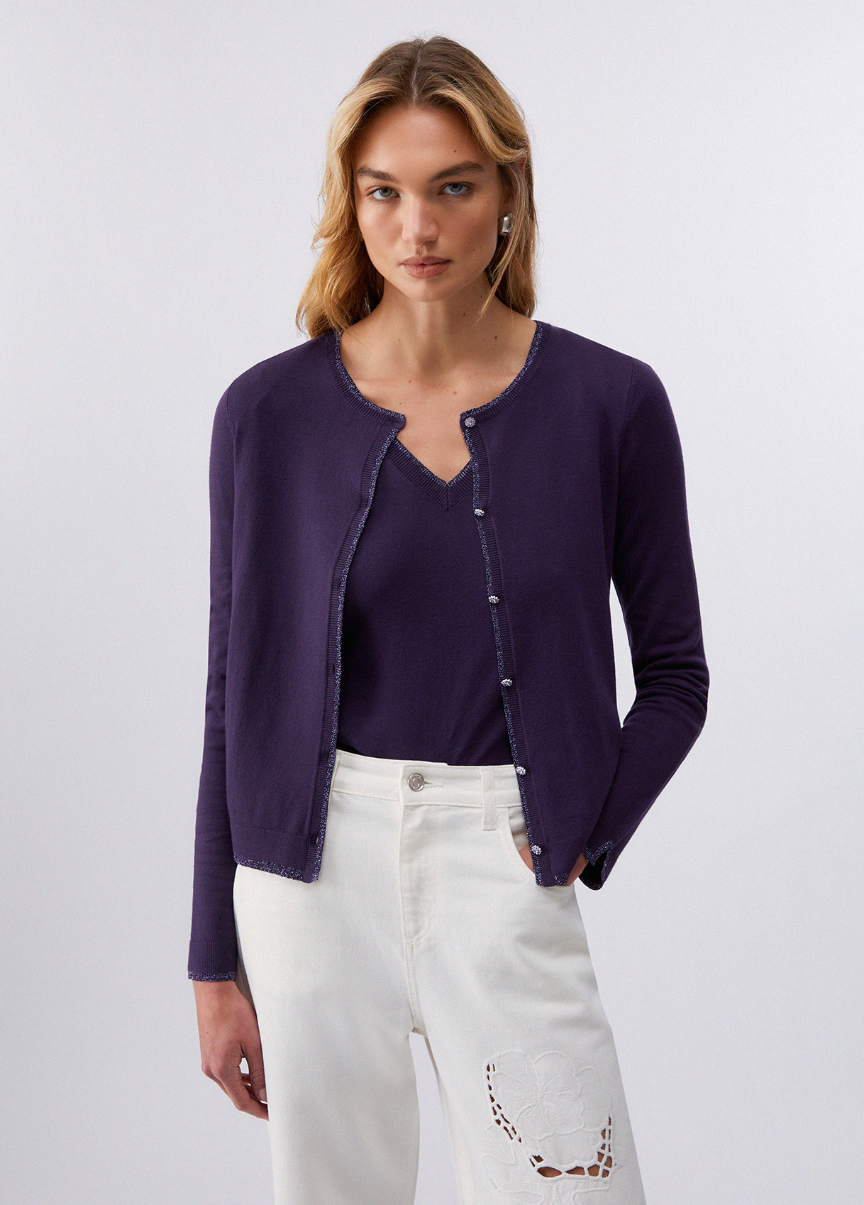 Liu Jo Cardigan With Slits