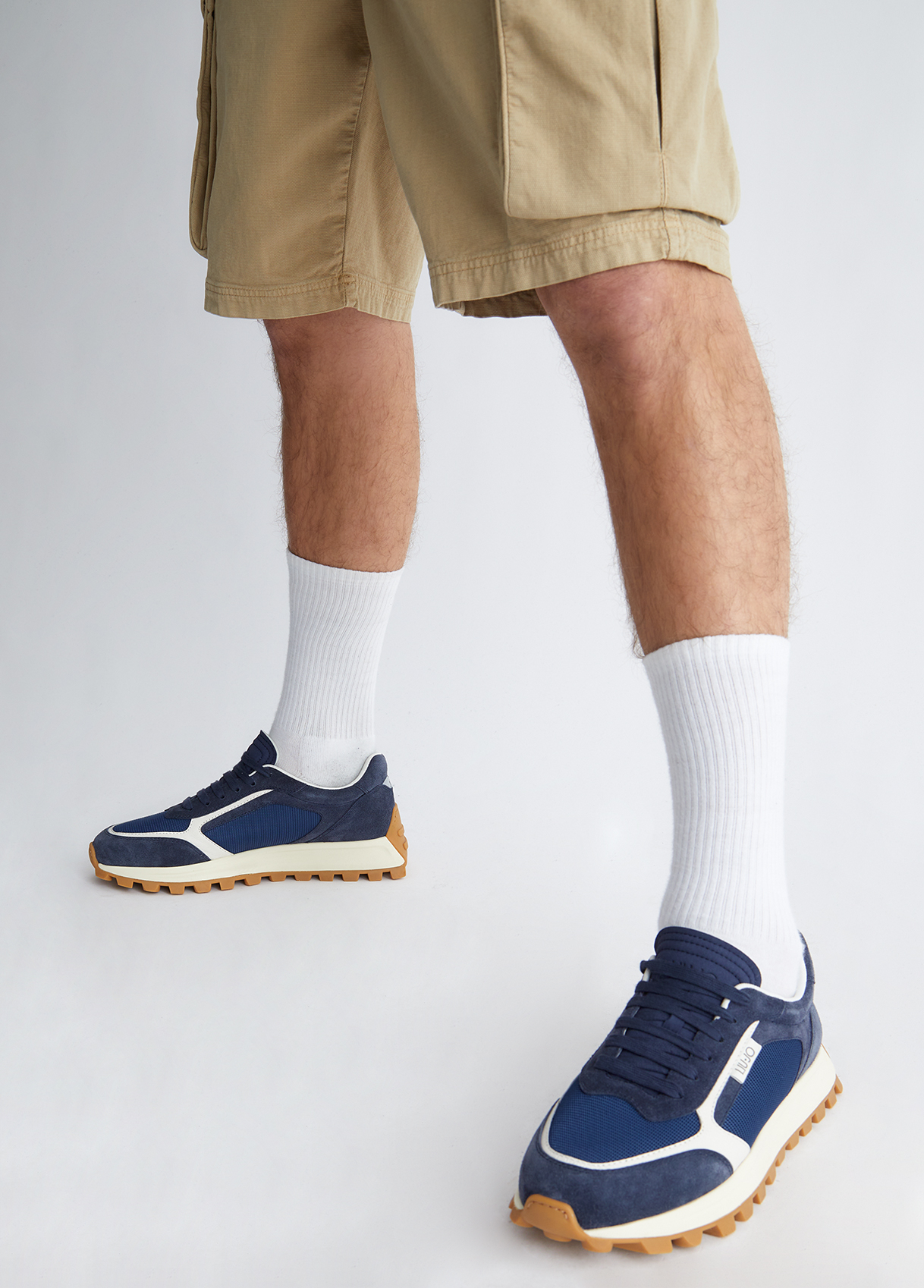 Liujo Sneakers En Daim Et Mesh