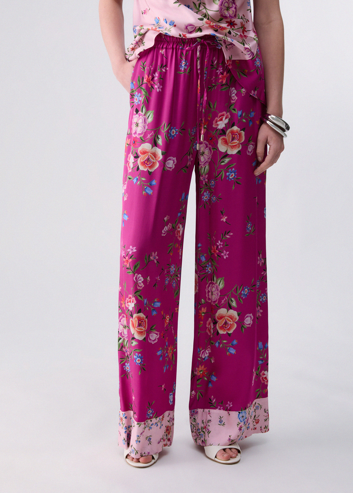 Liu Jo Floral Trousers