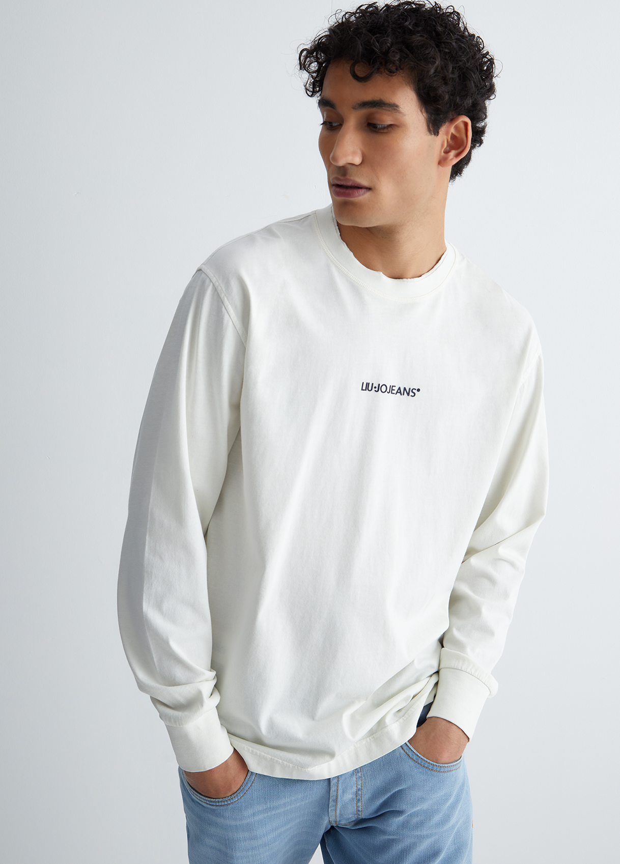 Liujo T-shirt À Manches Longues Pour Homme