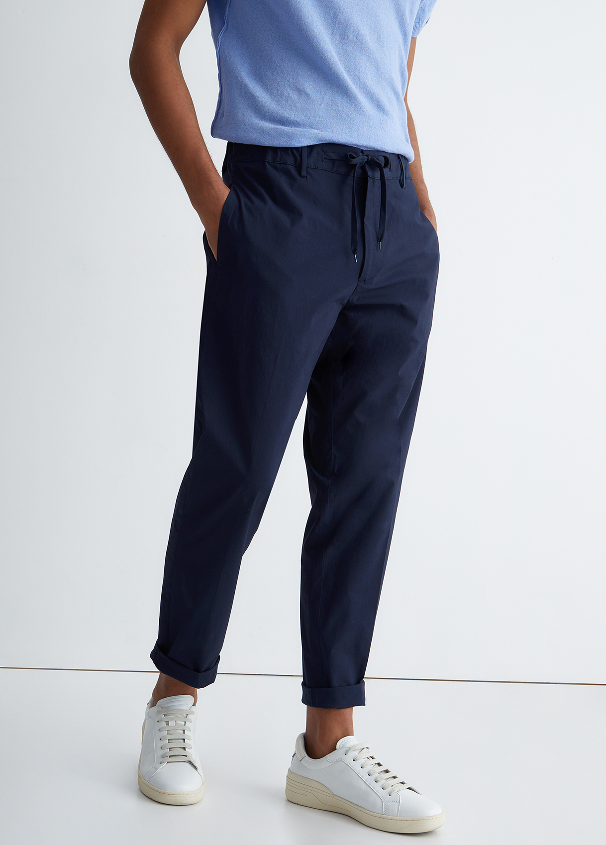 Liujo Pantalon Chino Avec Cordon De Serrage