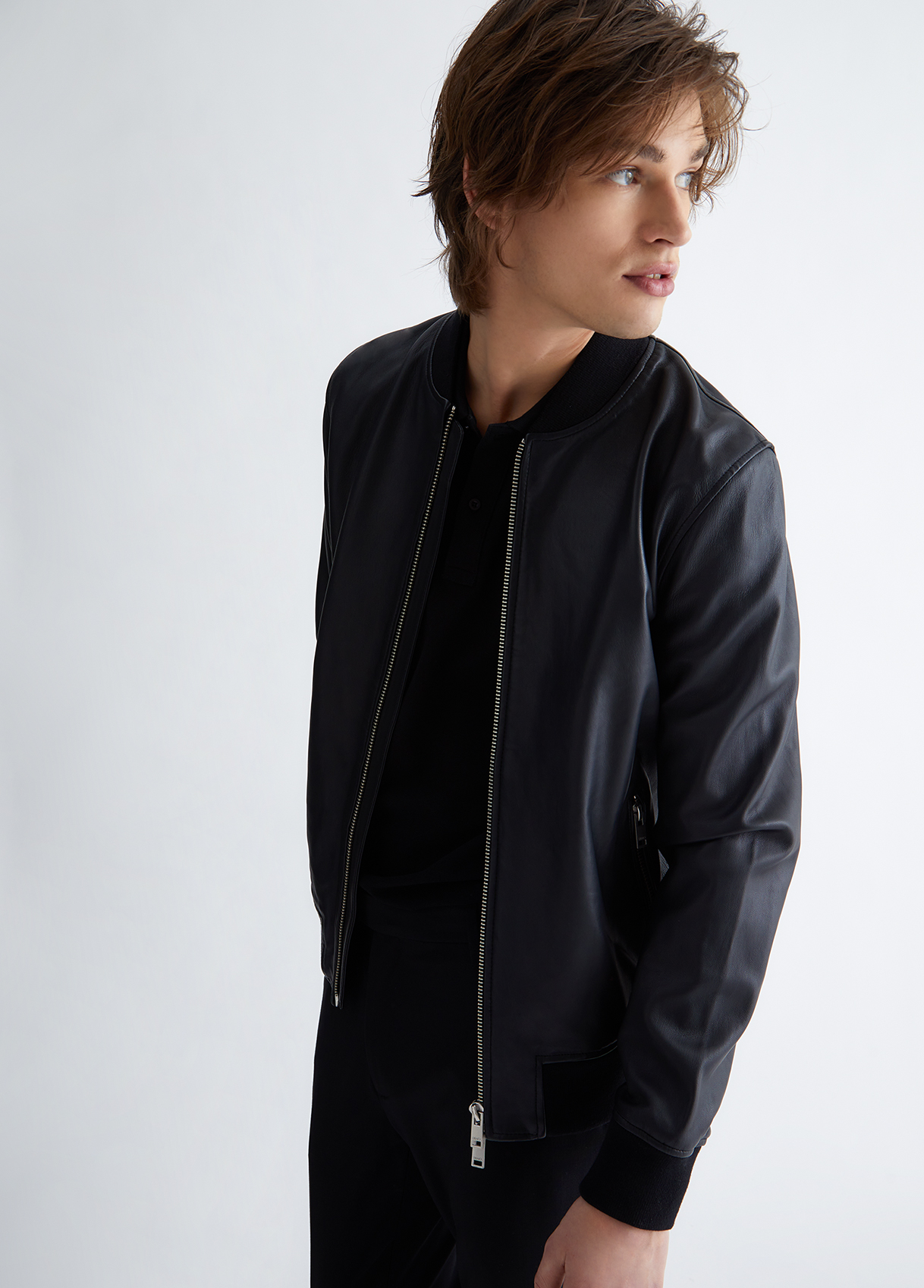 Liujo Bomber En Cuir