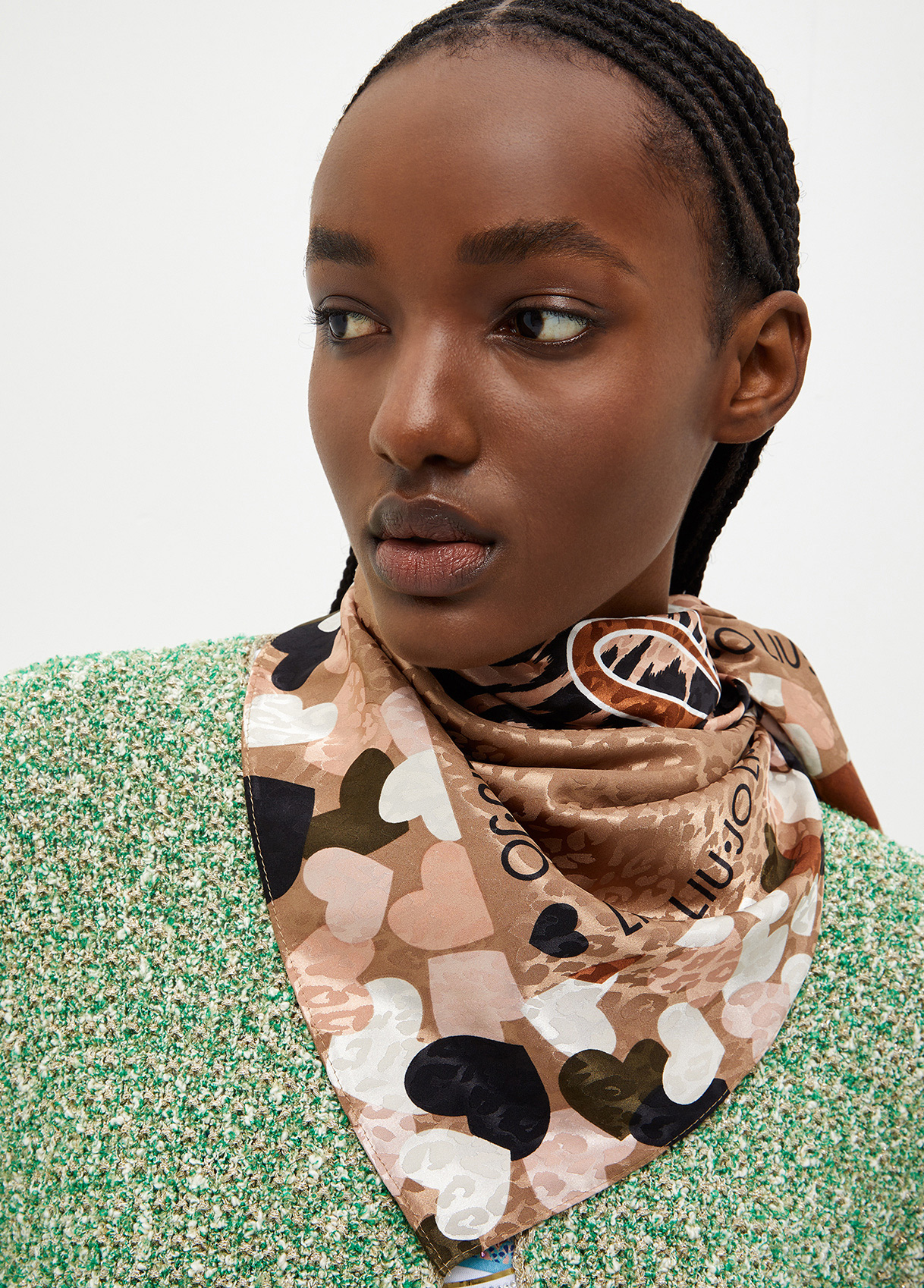 Liujo Foulard Écoconçu À Cœurs