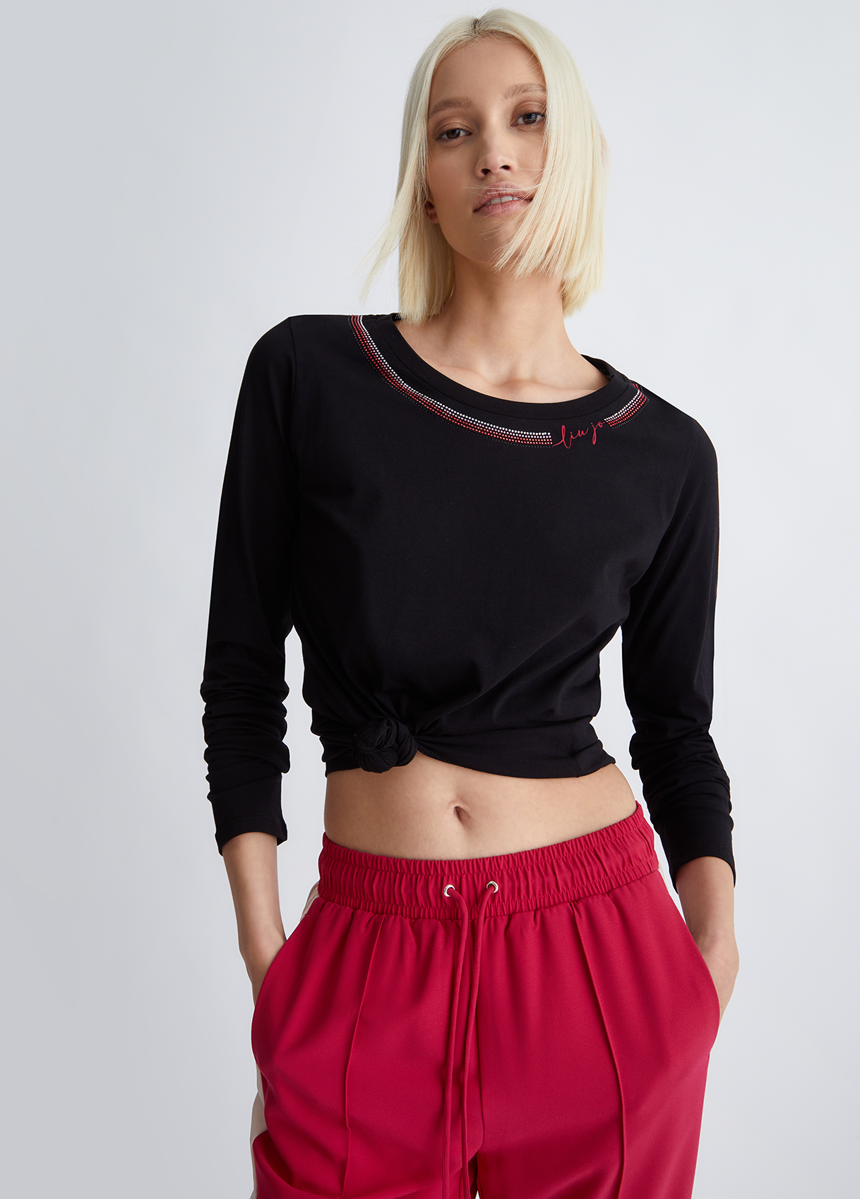 Liujo T-shirt Avec Strass