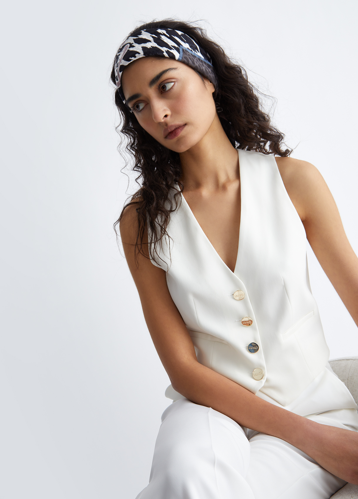 Liujo Foulard Écoconçu À Cœurs