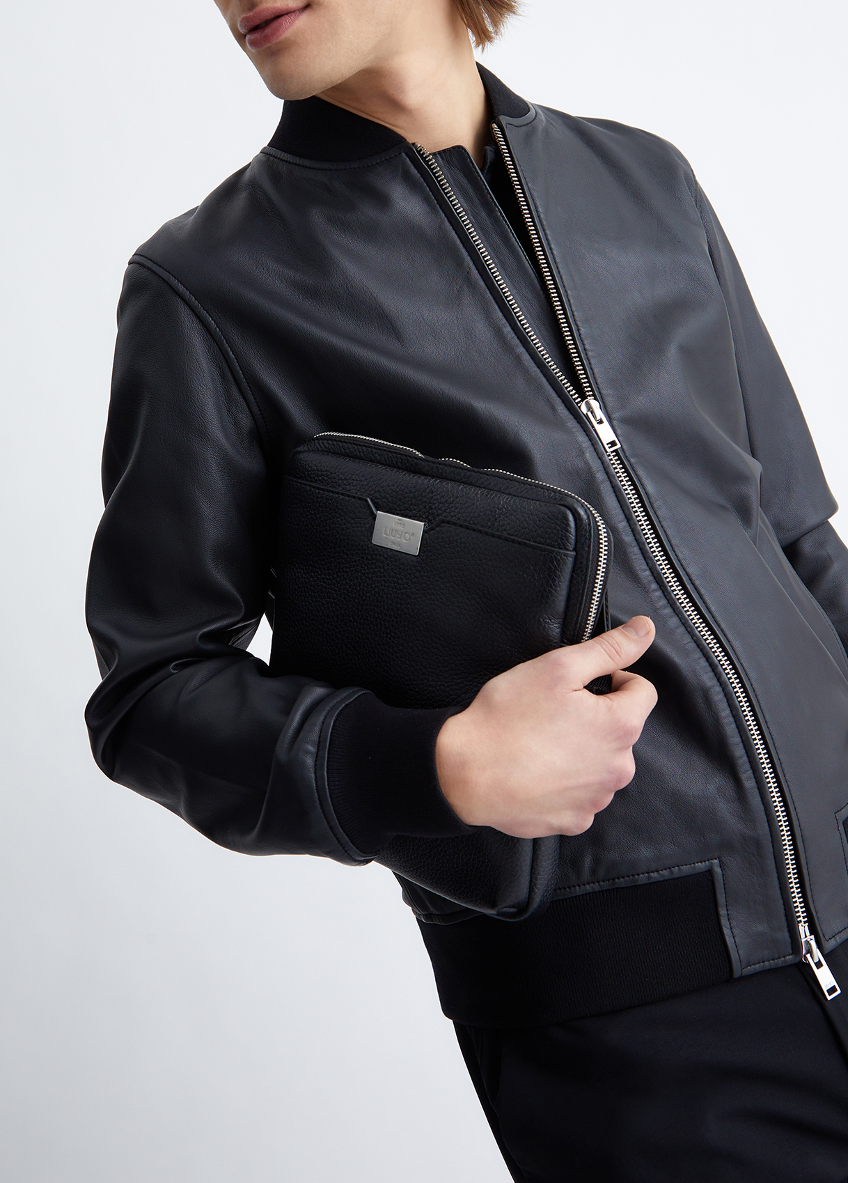 Liujo Sacoche Pour Homme En Cuir