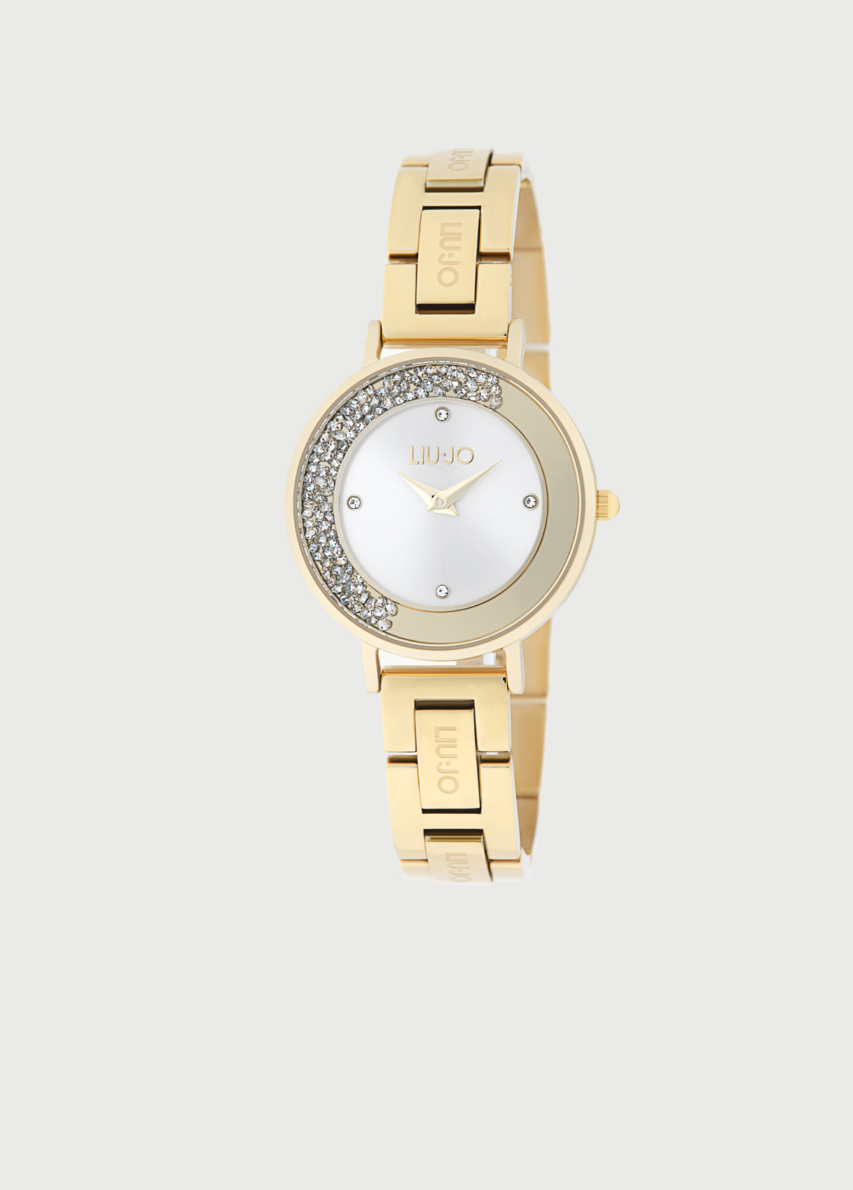 Liujo Montre En Acier Avec Strass