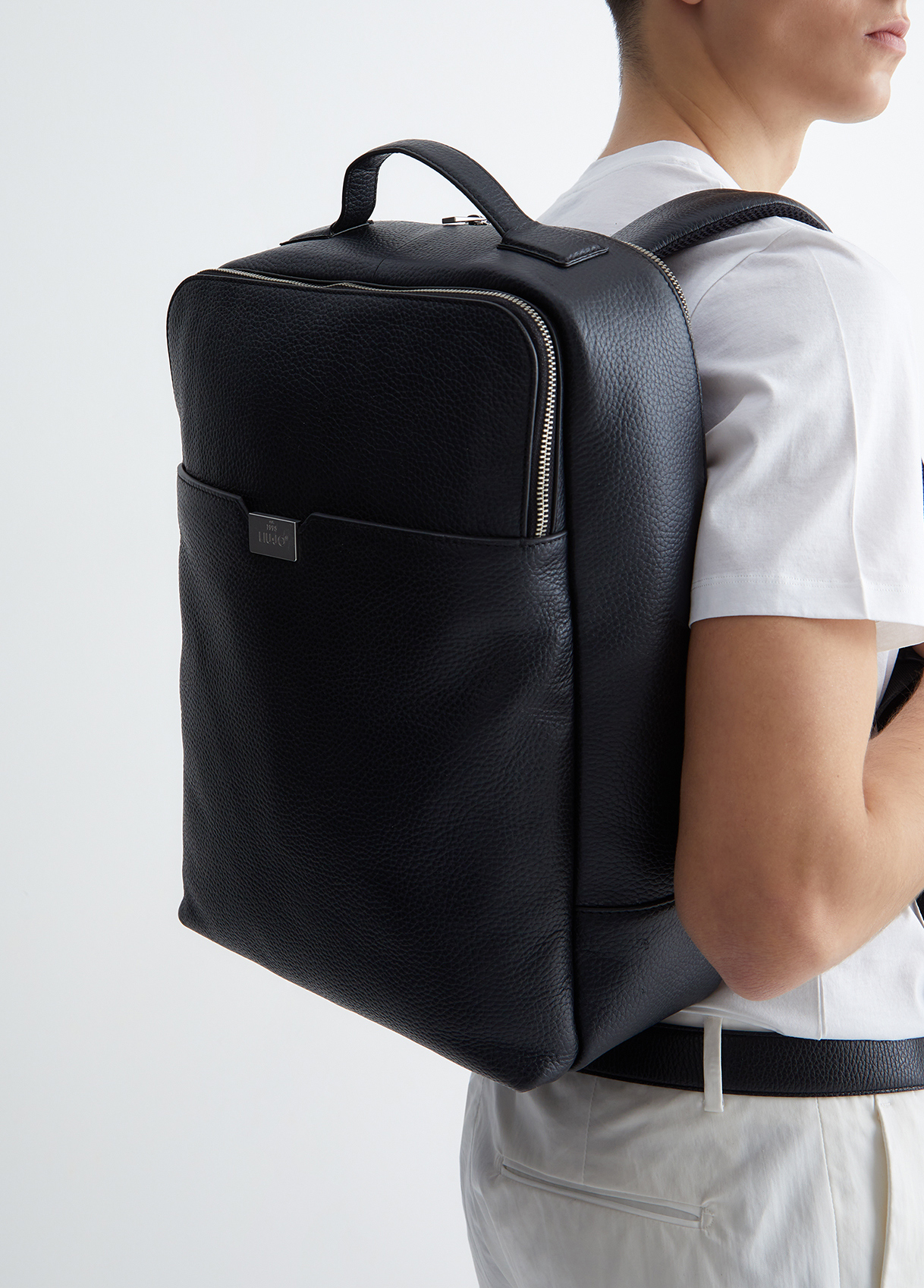 Liujo Sac À Dos En Cuir Pour Homme