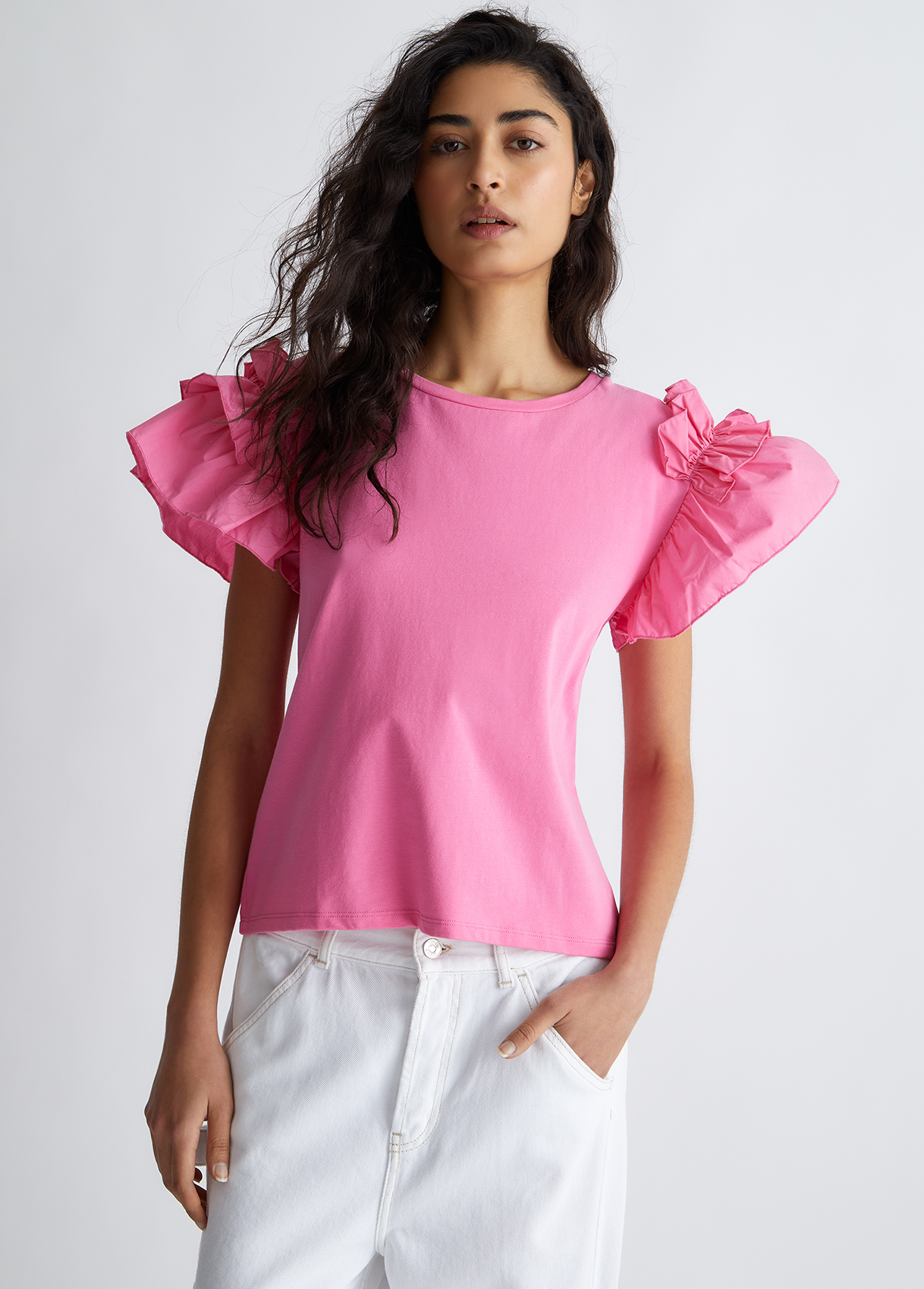 Liujo T-shirt Avec Fronces