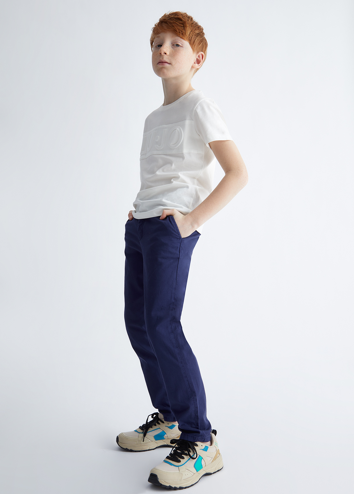 Liujo Pantalon Chino Coupe Slim