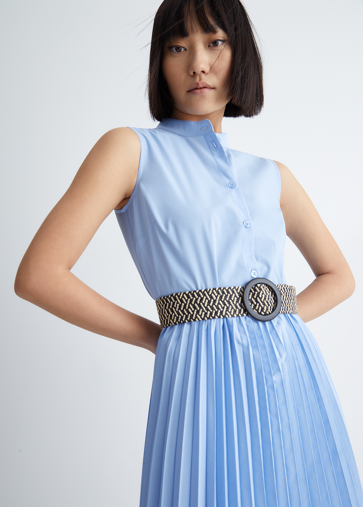 Liujo Robe Avec Jupe Plissée