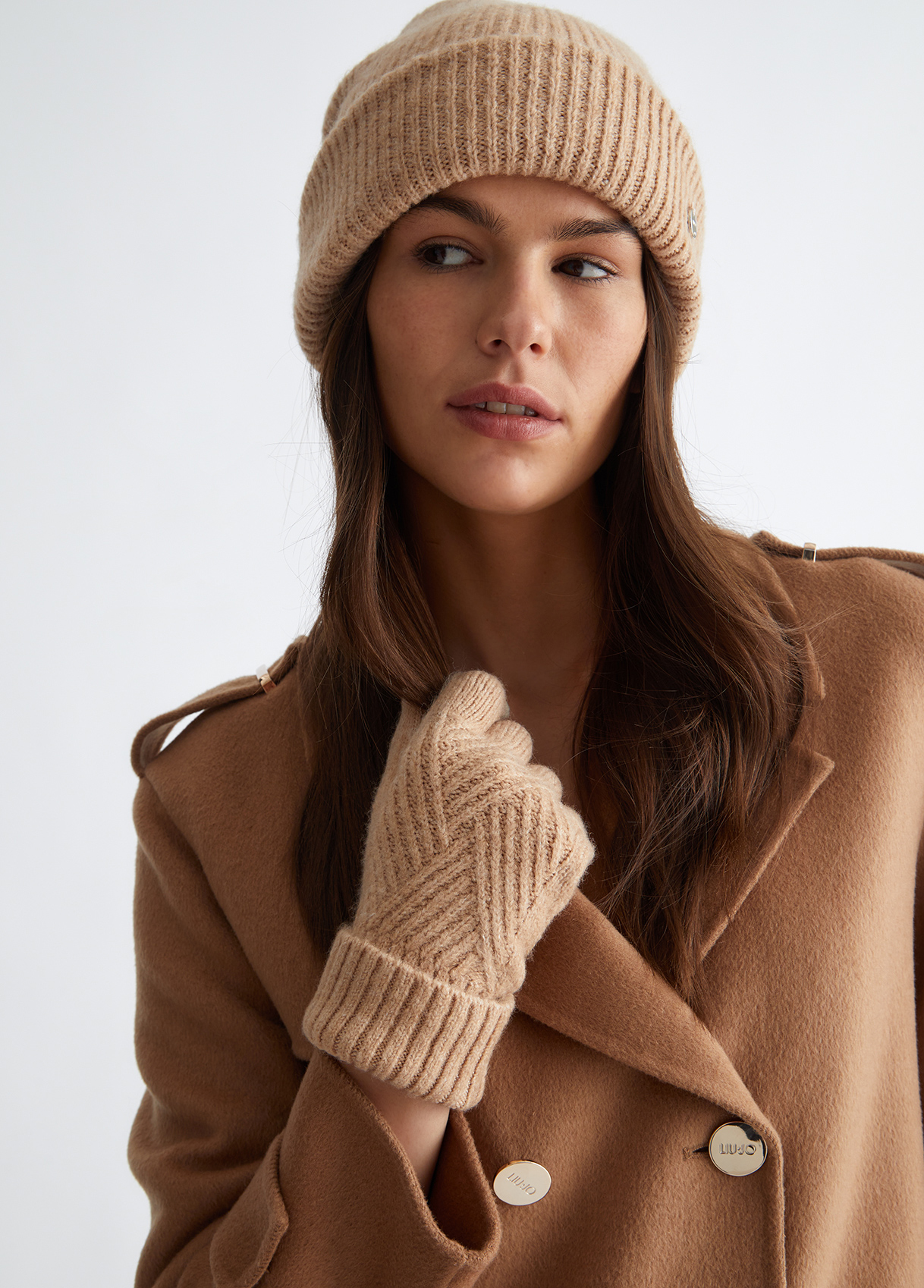 Liujo Bonnet Et Gants Tricotés