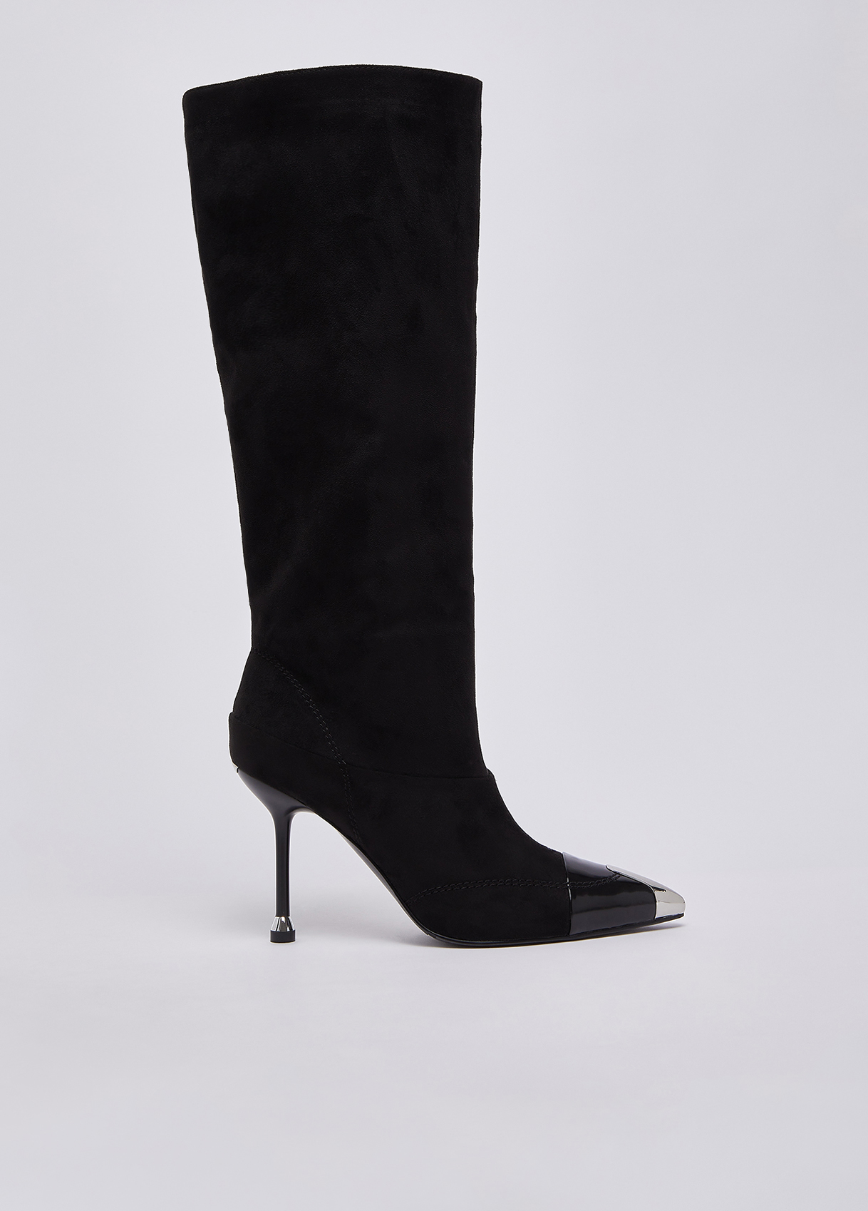 Liu Jo Metallic Cap Toe Boots
