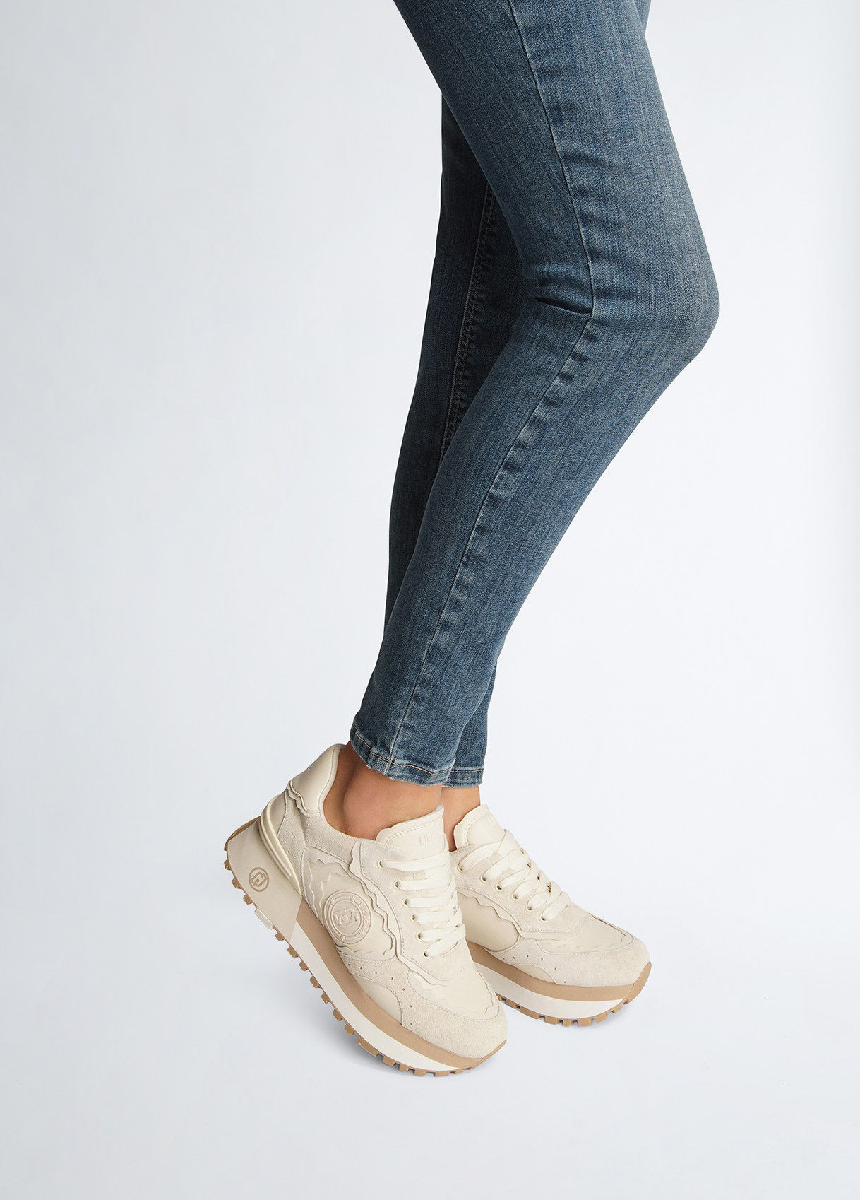 Liujo Sneakers À Plateforme En Daim