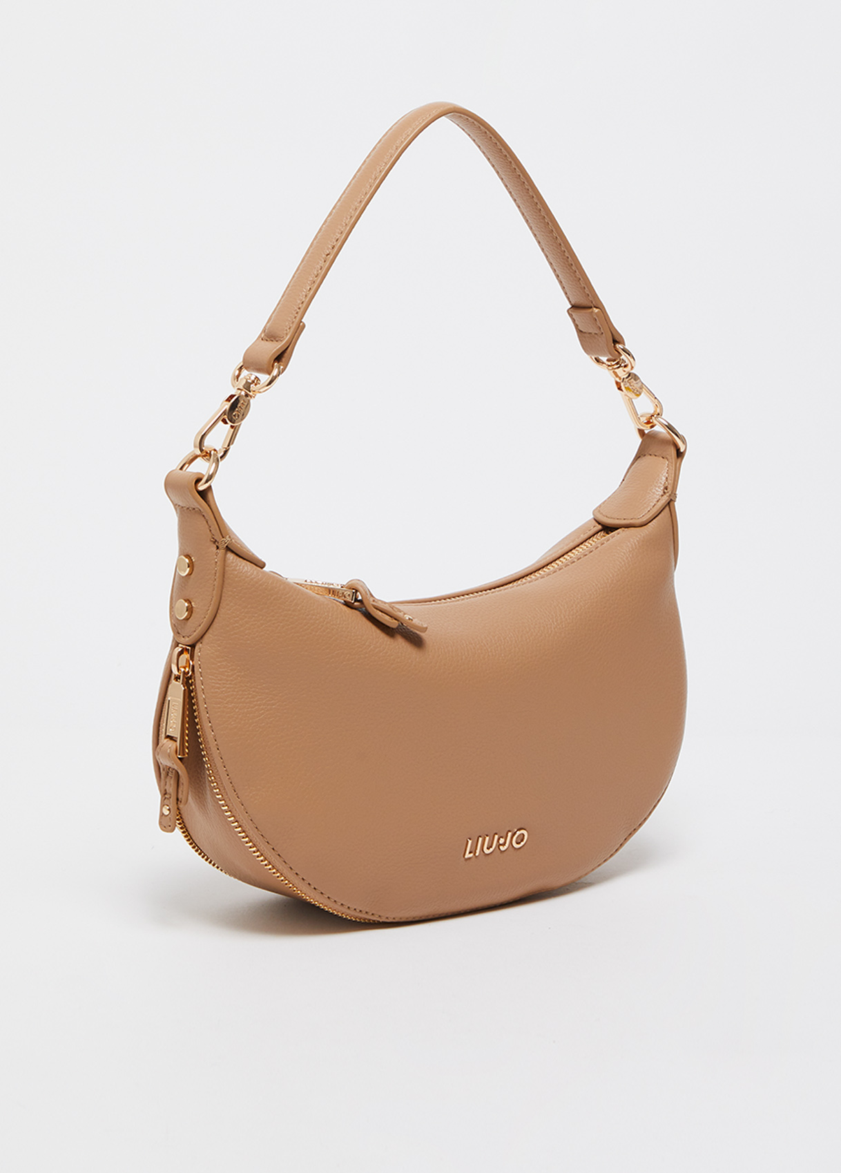 Small hobo bag colour beige | Liu Jo