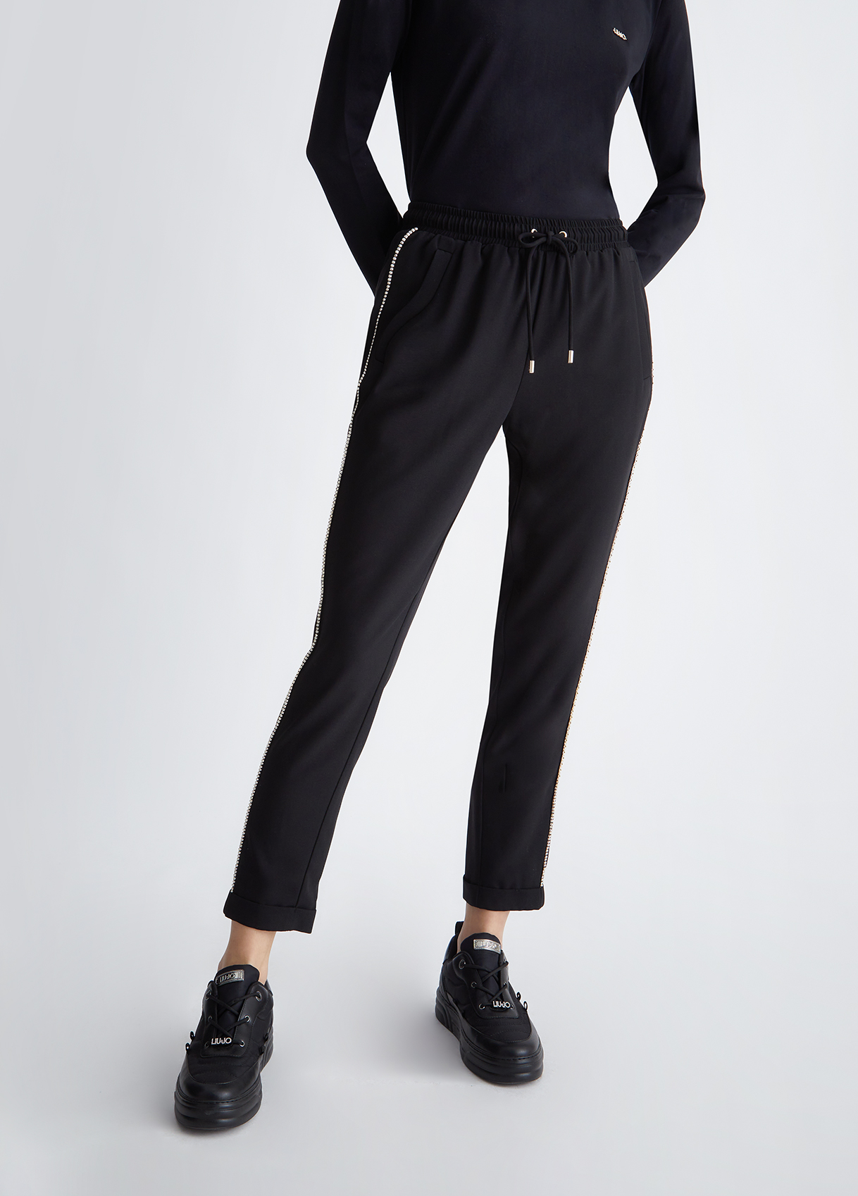 Liujo Pantalon Écoconçu Avec Strass