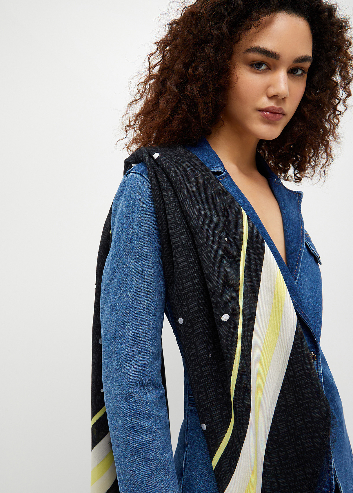 Liujo Foulard À Logo Jacquard