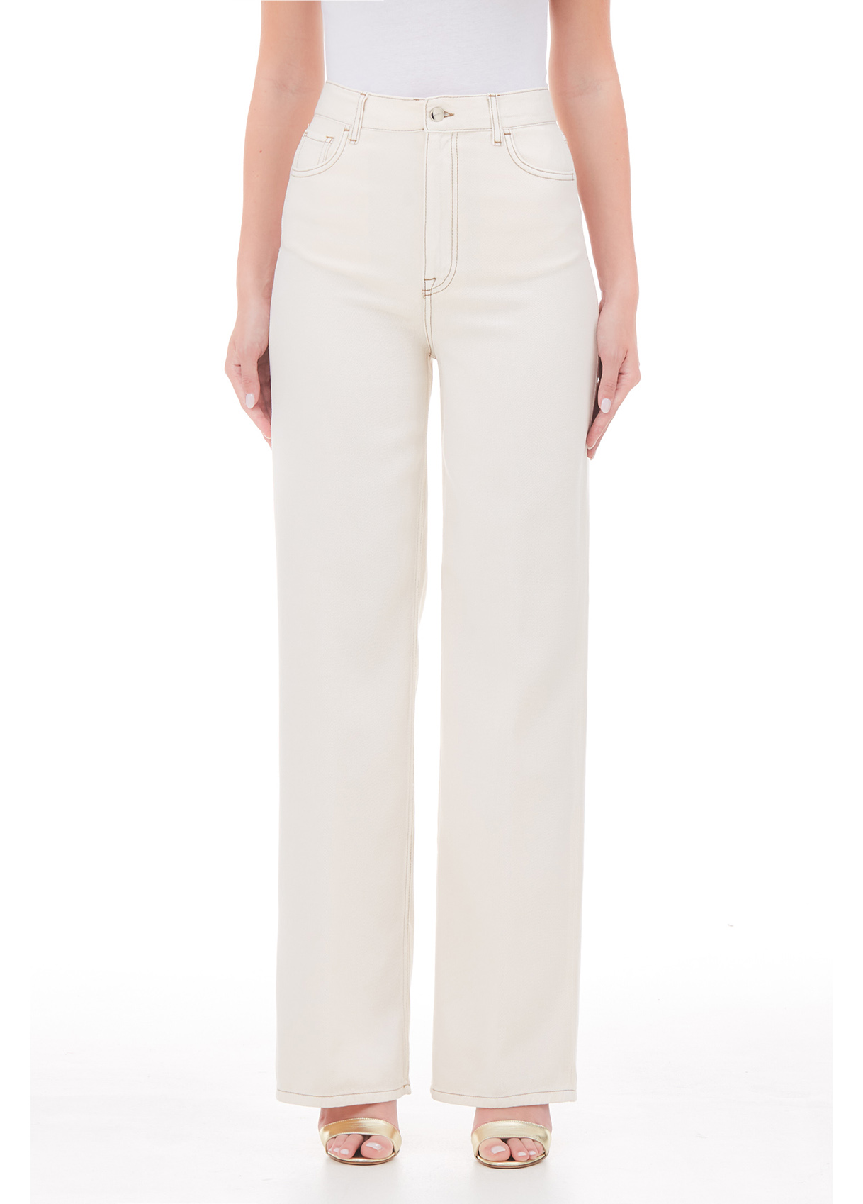 Liujo Pantalon Évasé À Cinq Poches