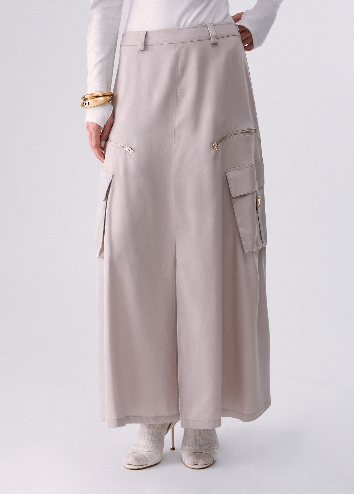 Liu Jo Long Cargo Skirt