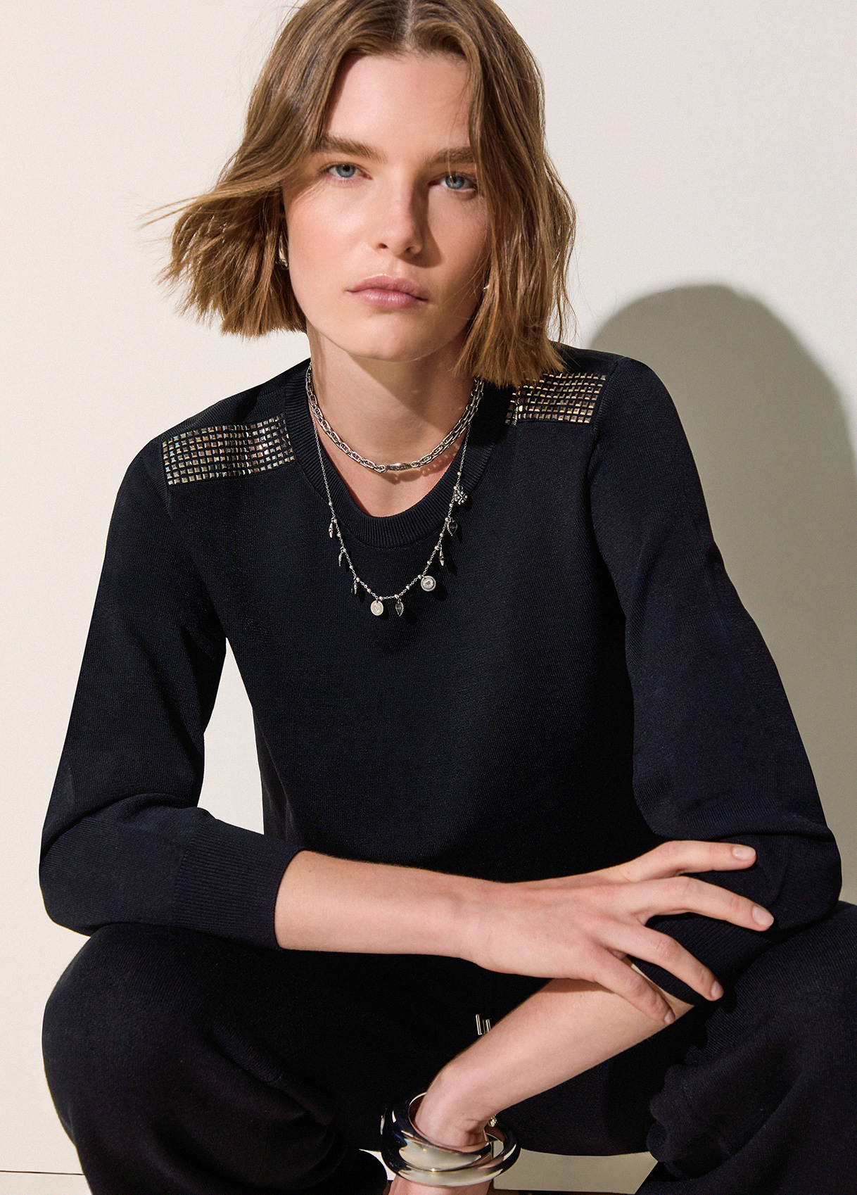 Liu Jo Jumper With Gemstones