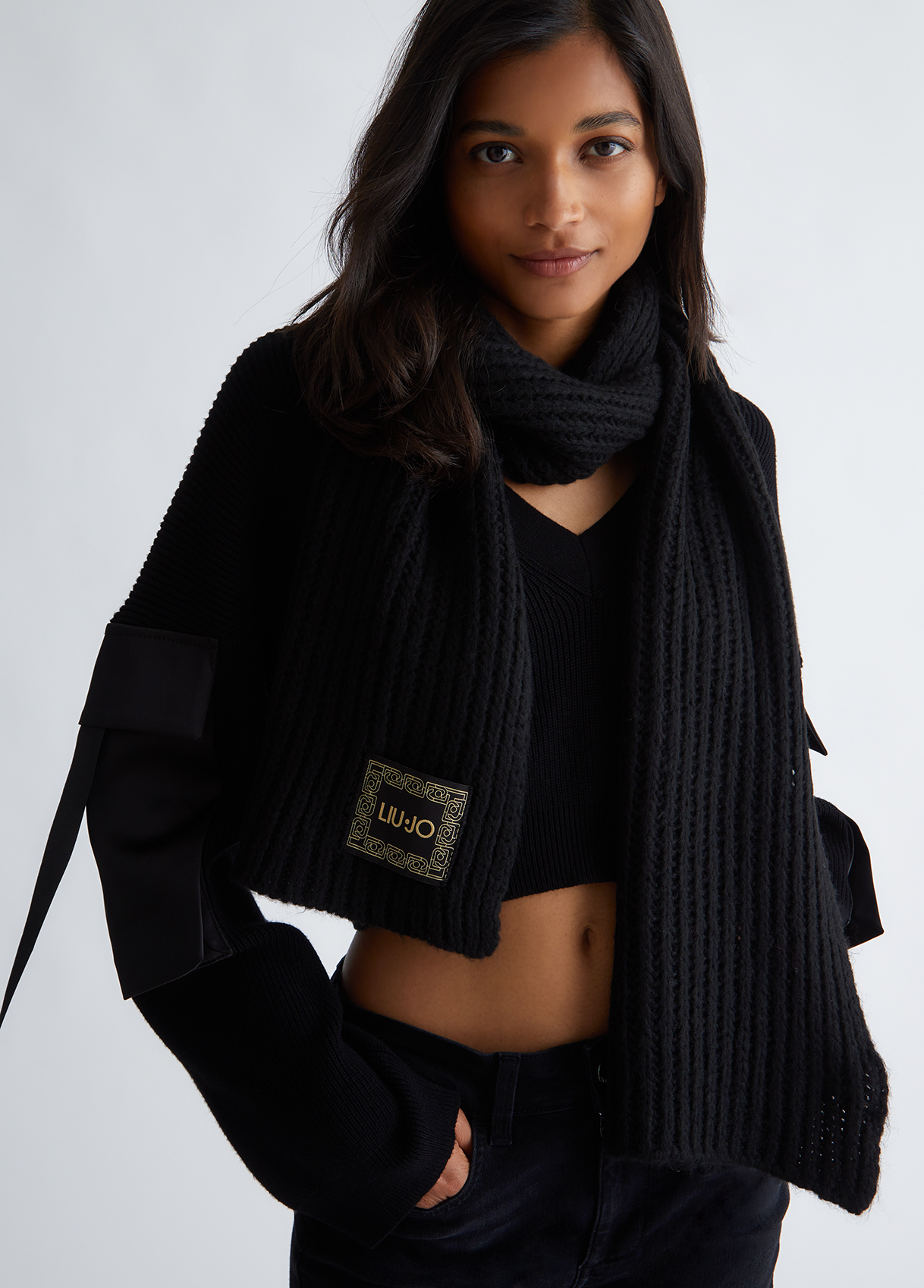 Liujo Écharpe En Laine Mélangée