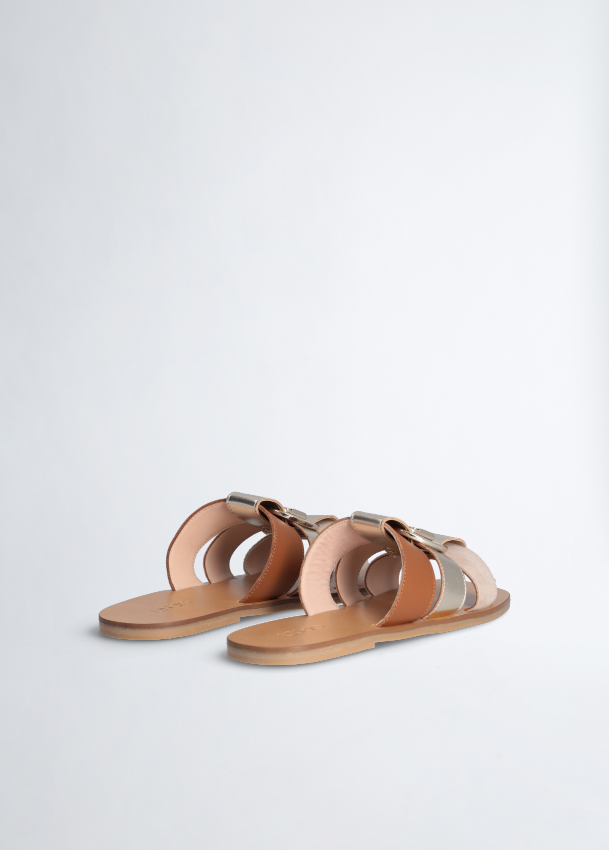 LIU JO サンダル Leather platform sandals colour black | Liu Jo