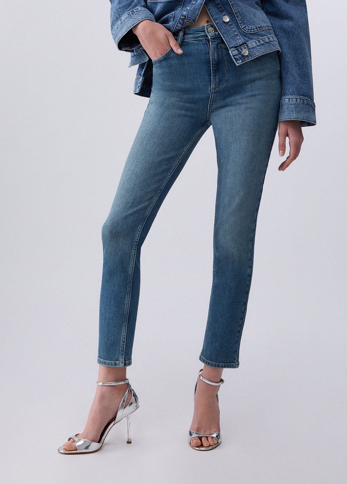 Liu Jo Slim Fit High-rise Jeans