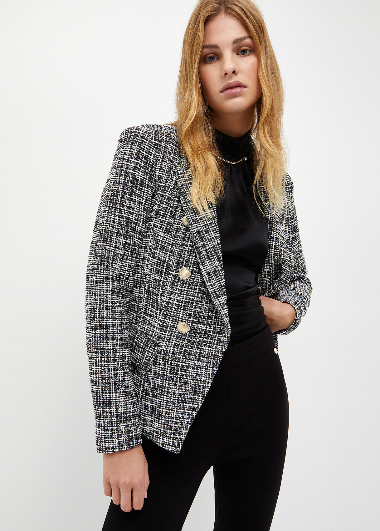 Liujo Blazer En Natté