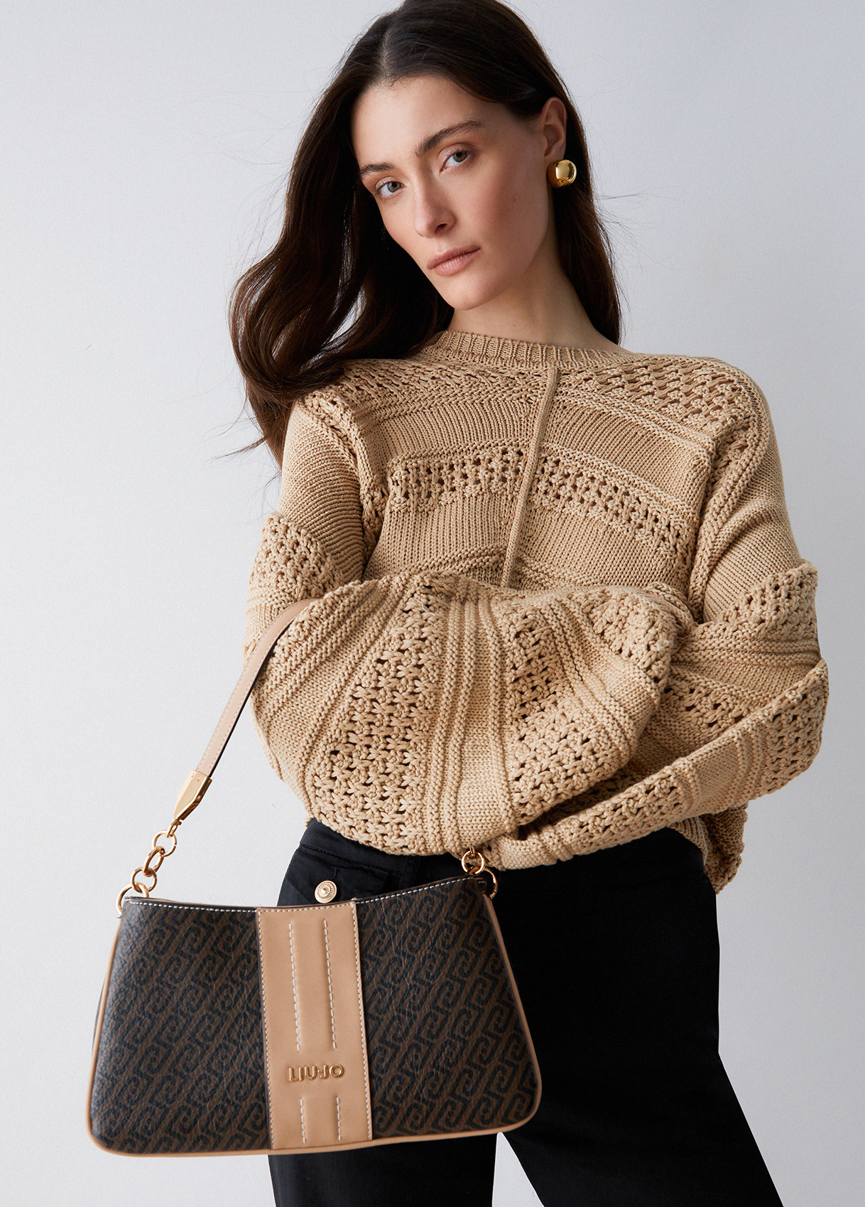 Liu Jo Small Monogram Shoulder Bag