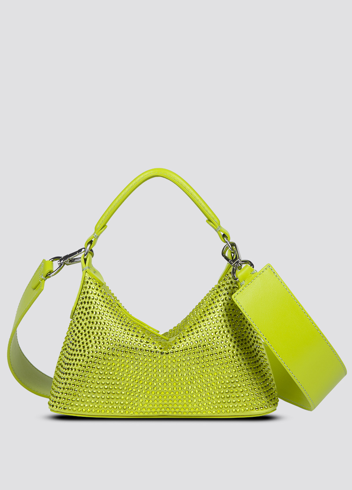 Liujo Sac Hobo Format Mini Avec Strass