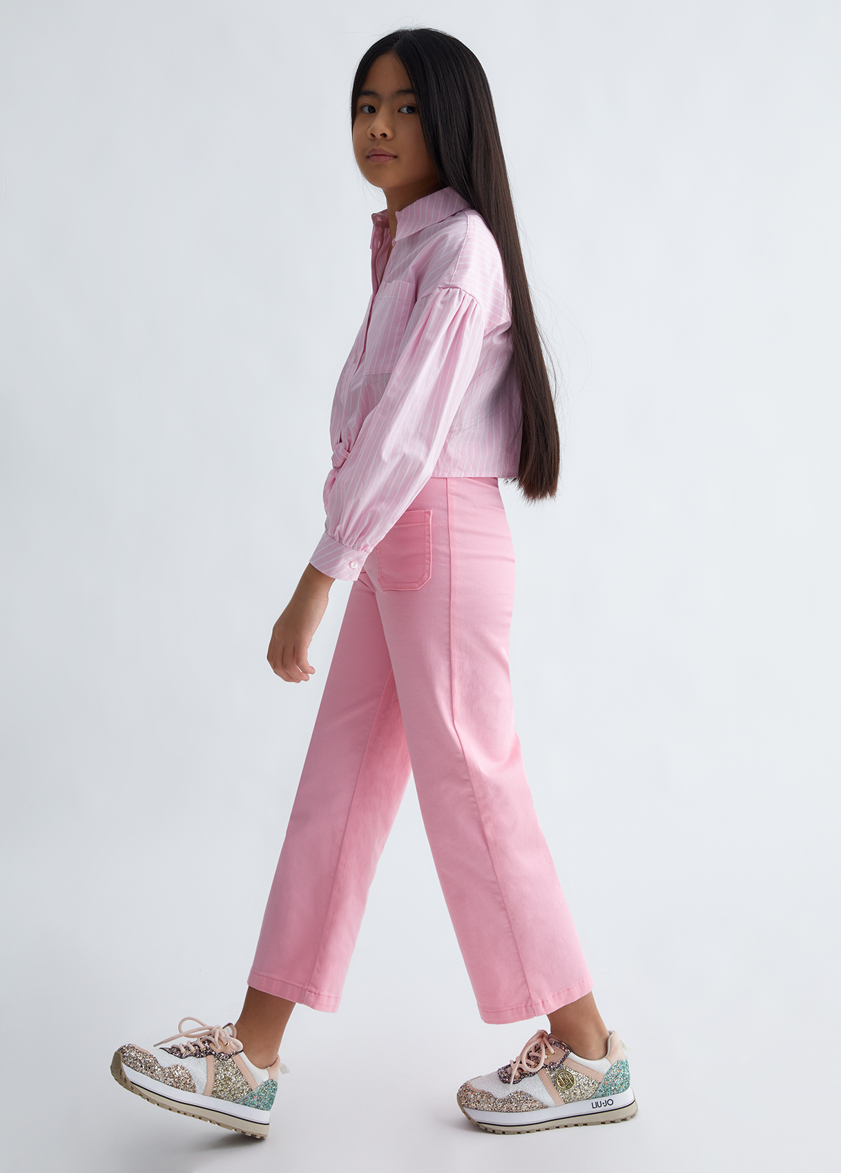 Liujo Pantalon En Gabardine