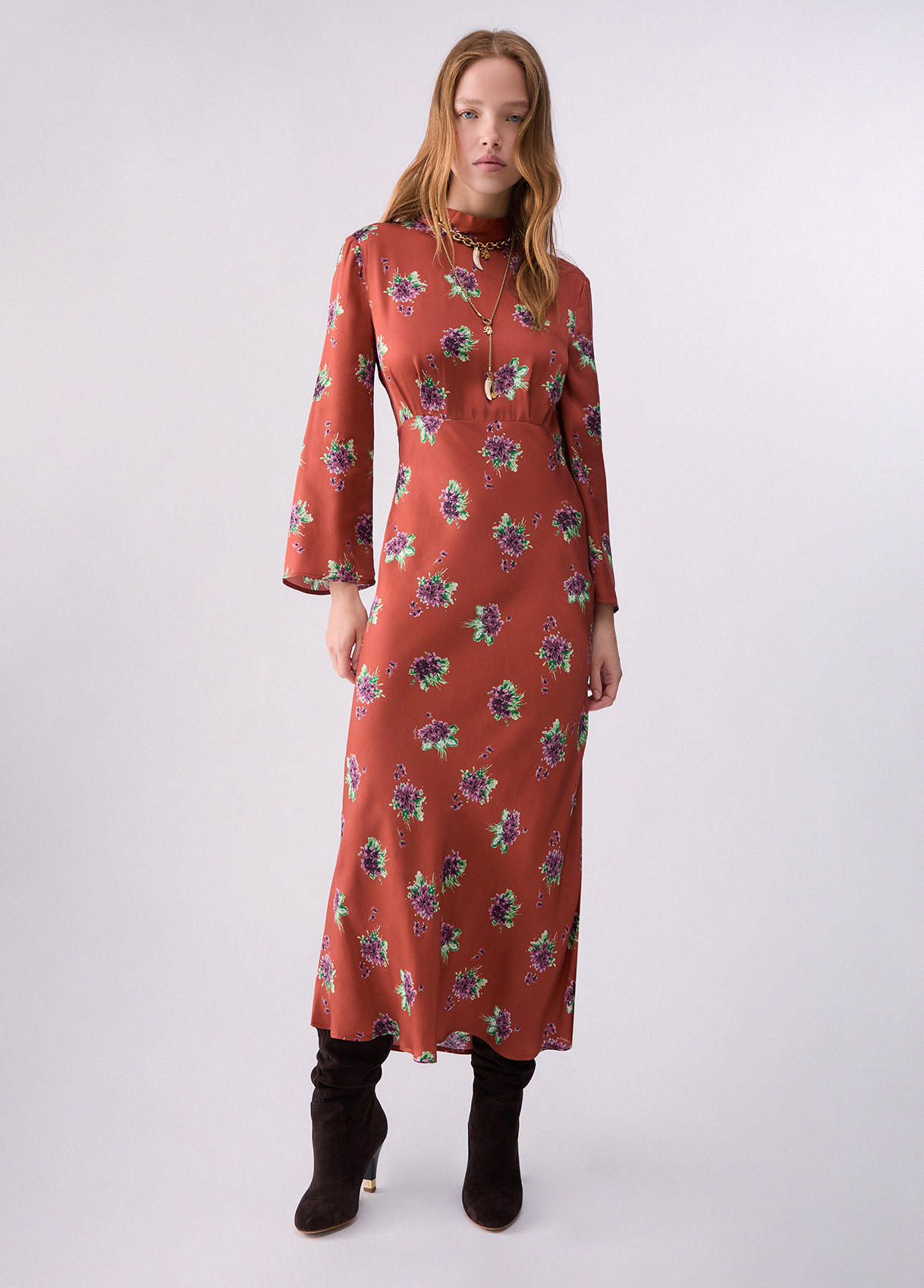 Liu Jo Floral Midi Dress