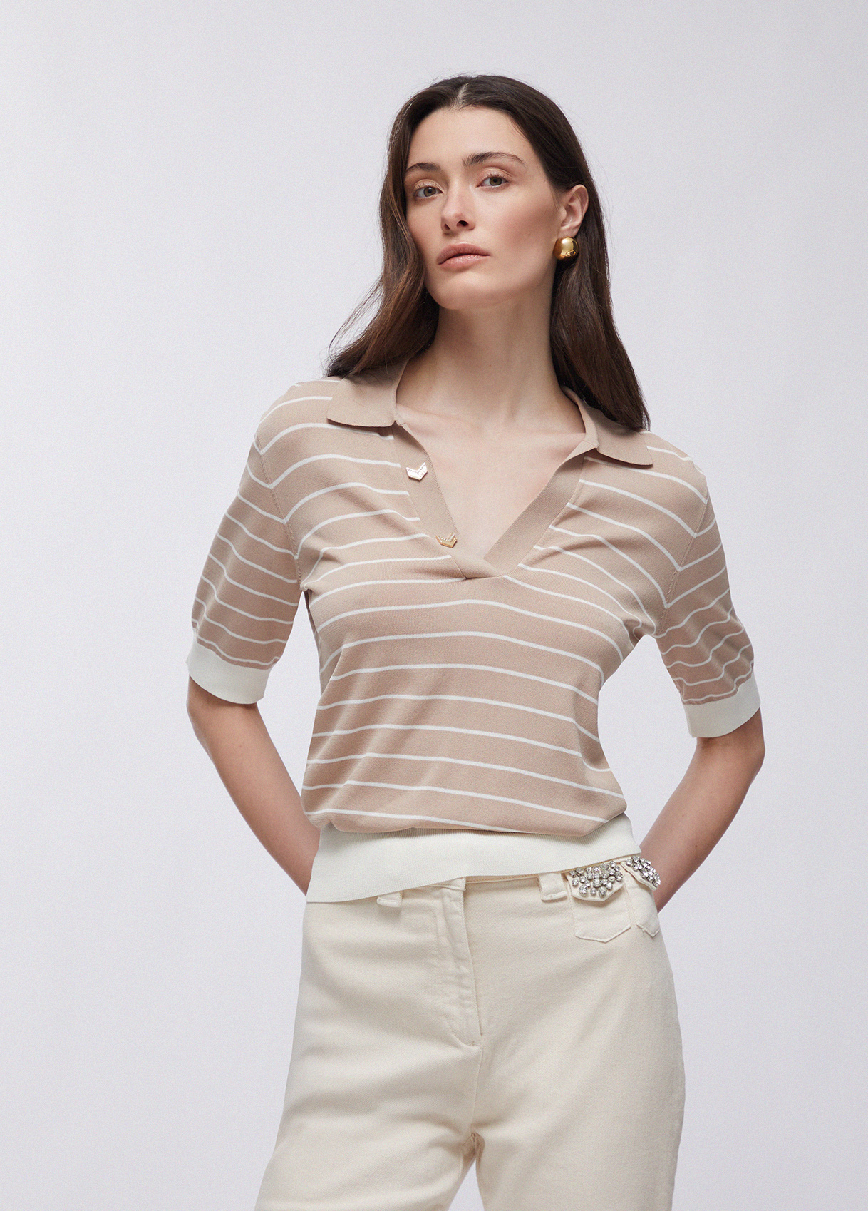 Liu Jo Striped Top